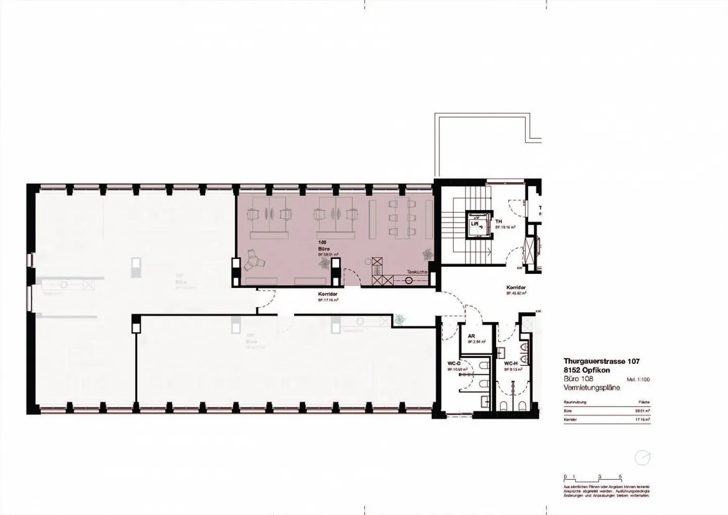Ufficio luminoso in affitto in una posizione centrale a Opfikon! - Foto 2 di 2