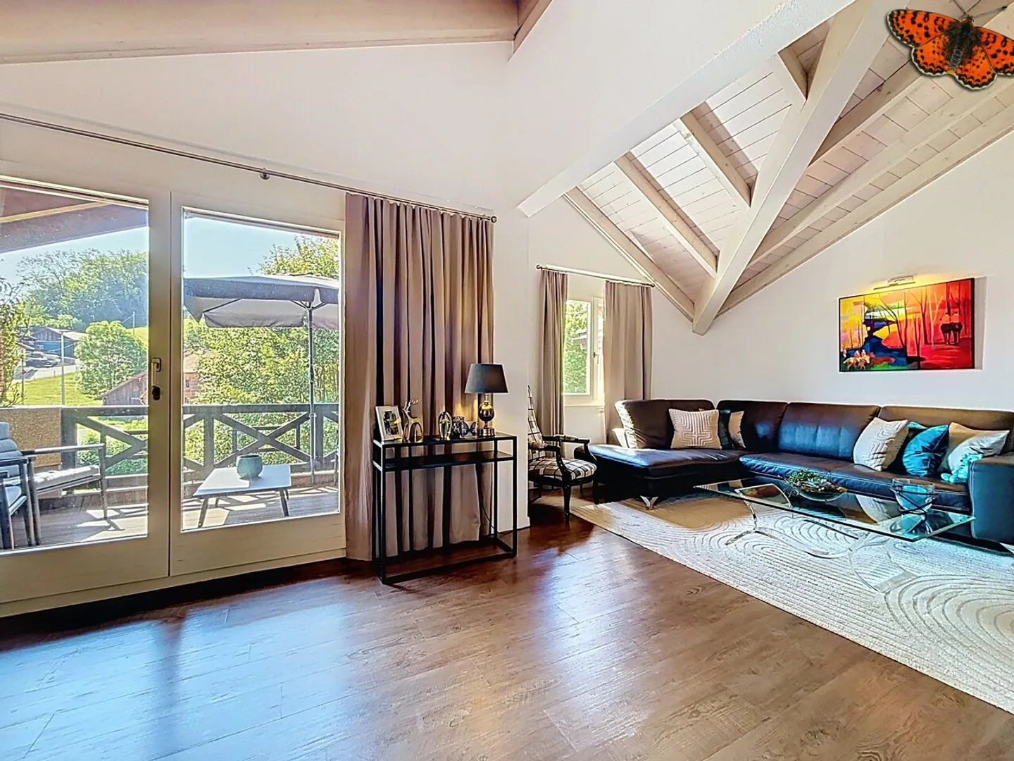 Geräumige, moderne und helle 3,5-Zimmer-Wohnung in Le Mouret! - Foto 1 von 11