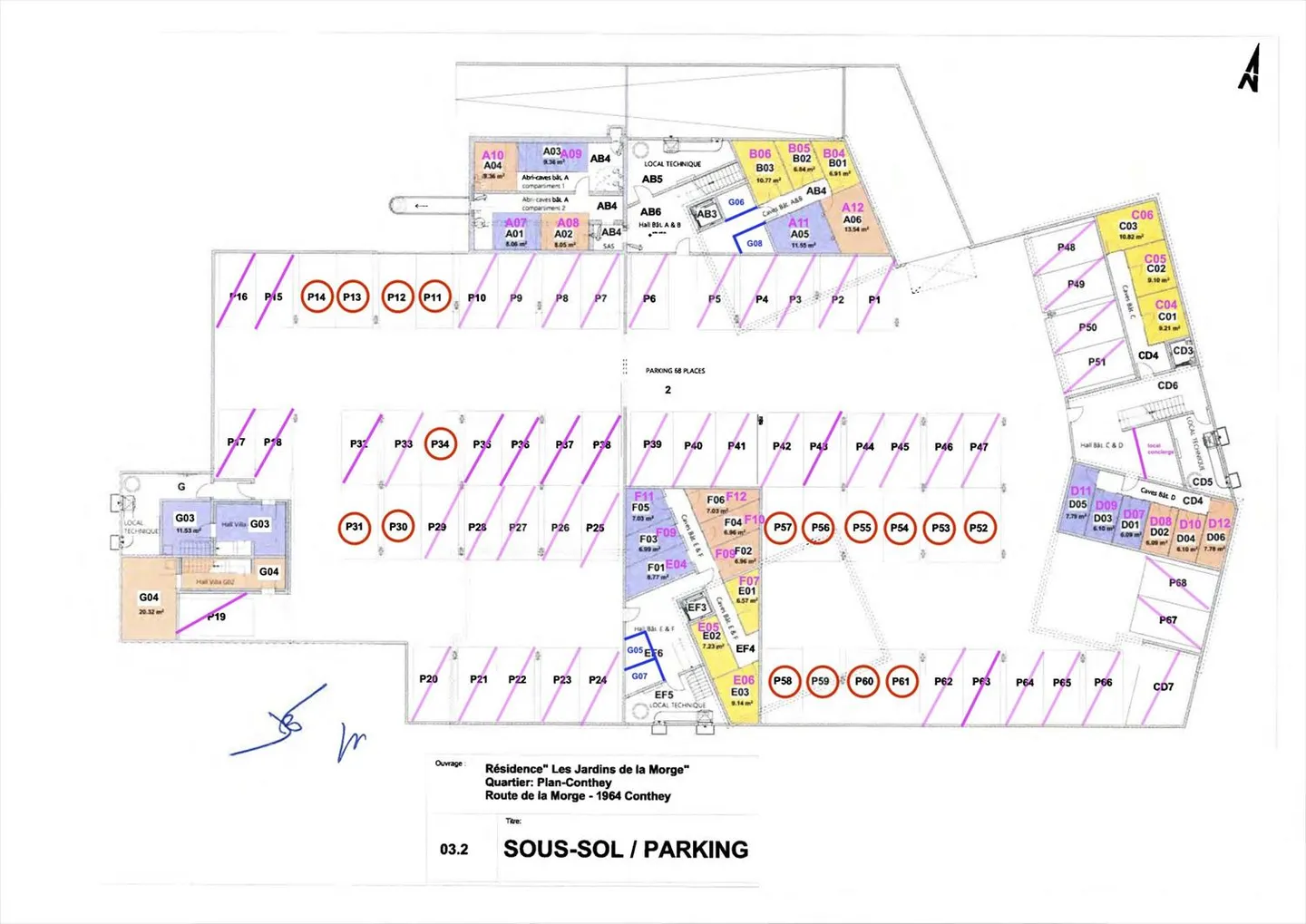 Underground Parking Space - Photo 1 of 4