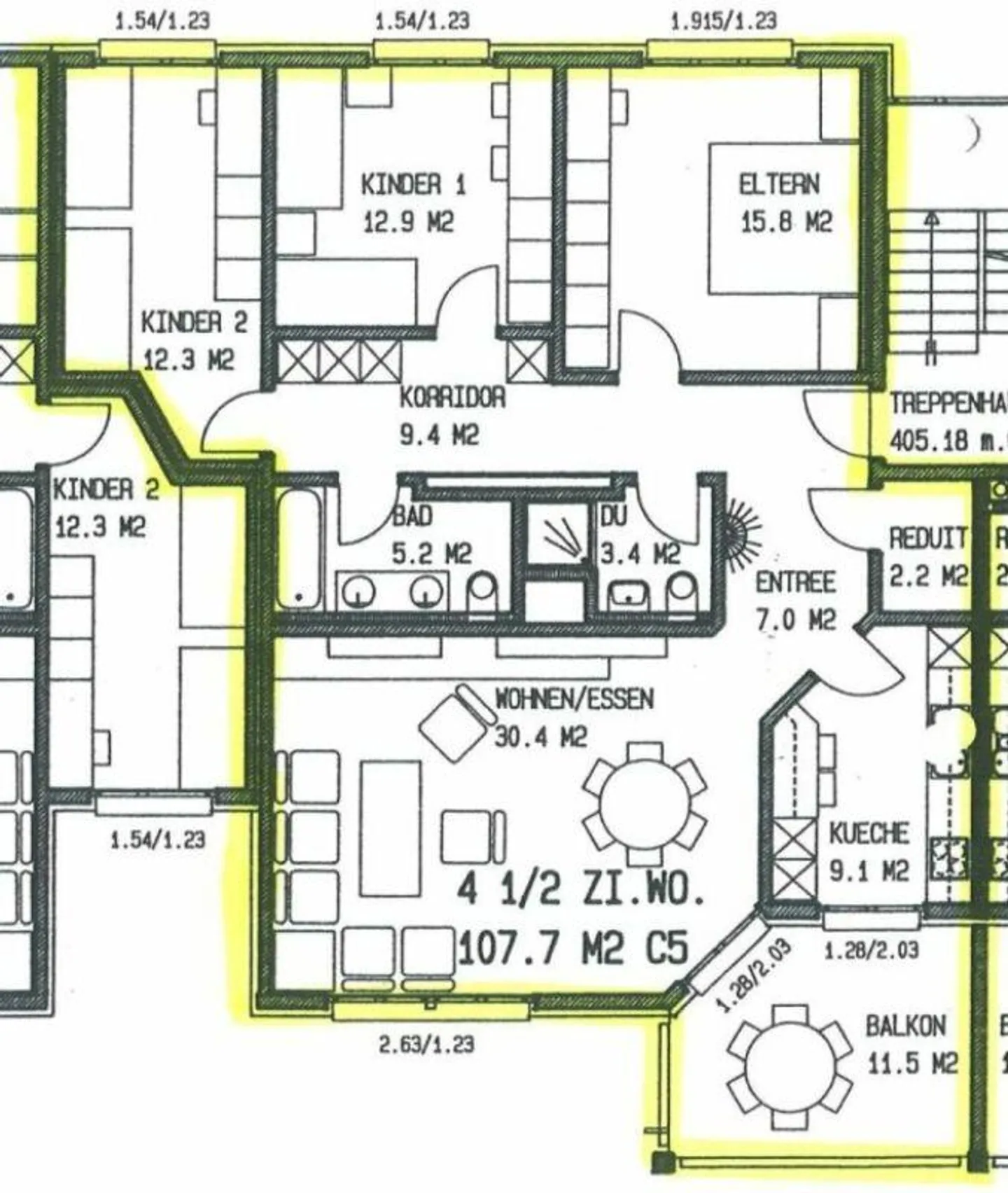 Appartamento 4.5 camere affascinante - Foto 14 di 14