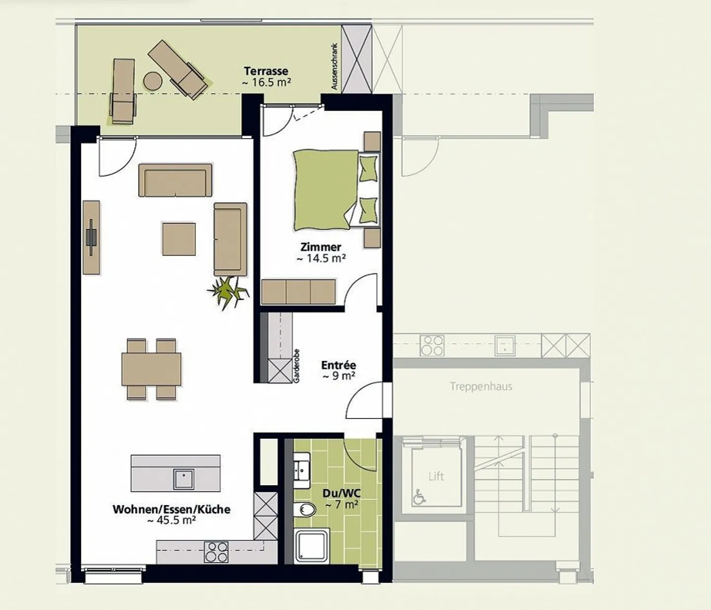 Schöne Singlewohnung mit viel Platz! - Foto 7 von 7