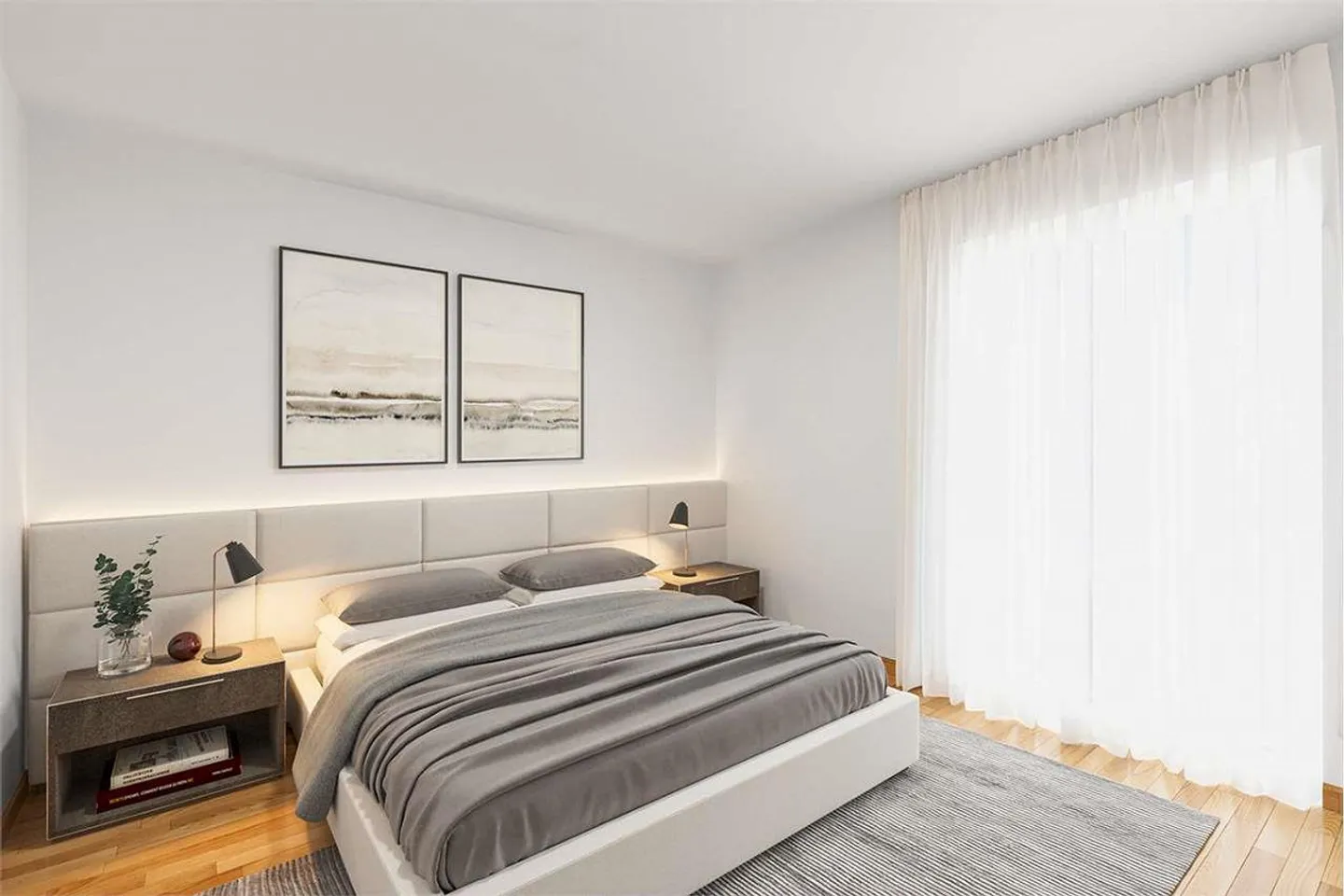 Bellissimo appartamento di 2,5 stanze all'ultimo piano con vista - Foto 2 di 9