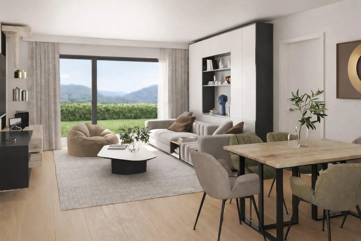 Nuovo Appartamento con Giardino a Vezia - Foto 1 di 3