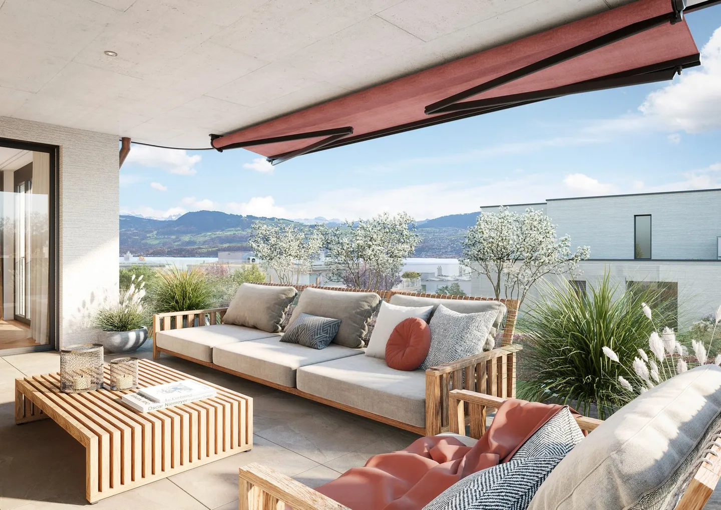 New building "MELANOR" - Living centrally and quietly with beautiful lake and mountain scenery - Photo 6 of 11