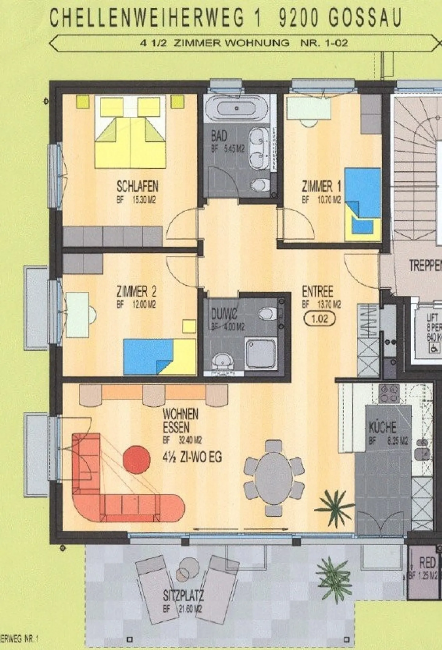 Beautiful 4.5-room apartment with terrace - Photo 8 of 8