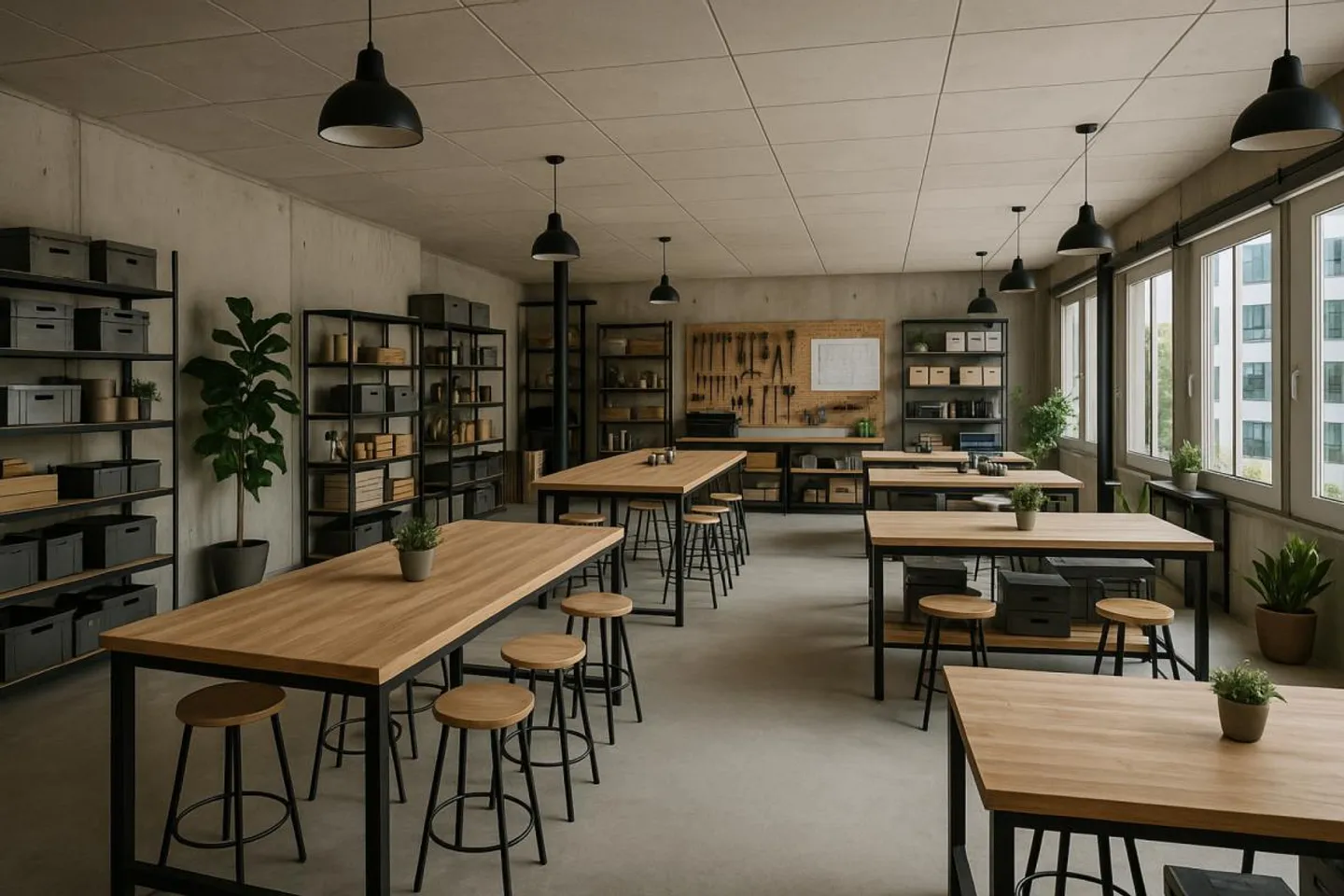 Werkstattfläche, Büro verfügbar, sofort zu vermieten in Renens - Foto 1 von 5