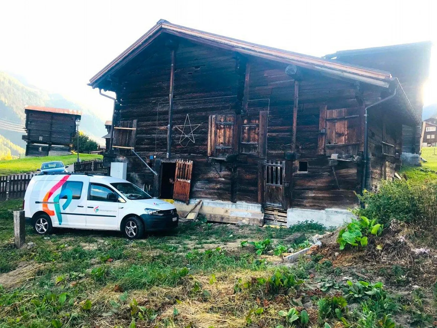 Stable for conversion in idyllic location in Goms - Photo 4 of 11