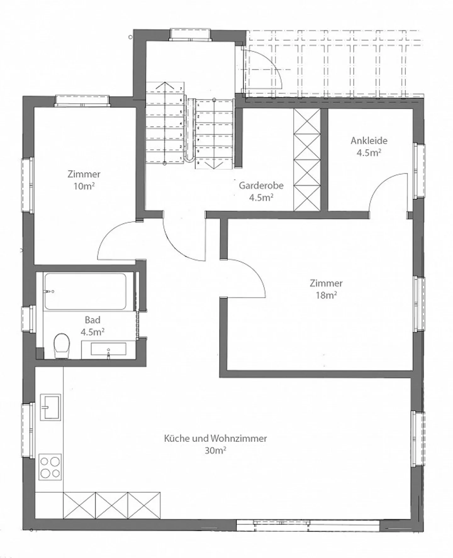 nouvel appartement de 3,5 pièces - Photo 6 sur 6