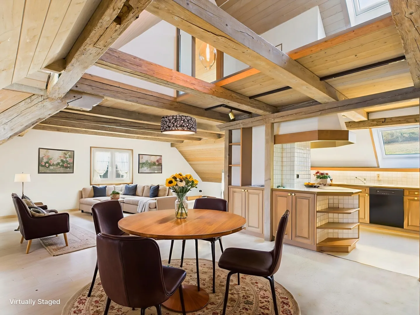 Appartement penthouse unique de 5,5 pièces à Hauptwil, canton de TG - Photo 4 sur 13