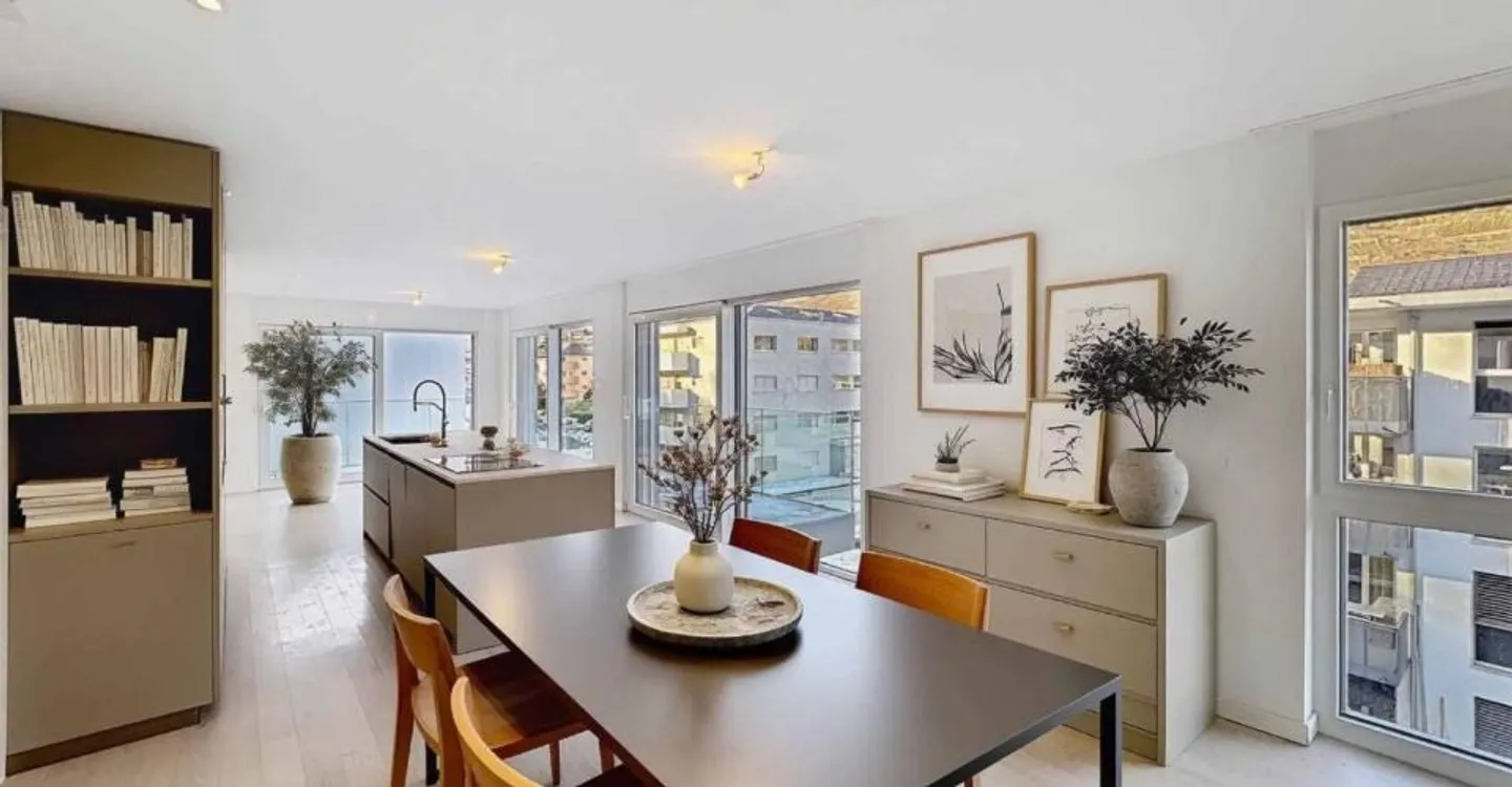 Appartement moderne avec vue montagne - Photo 4 sur 12