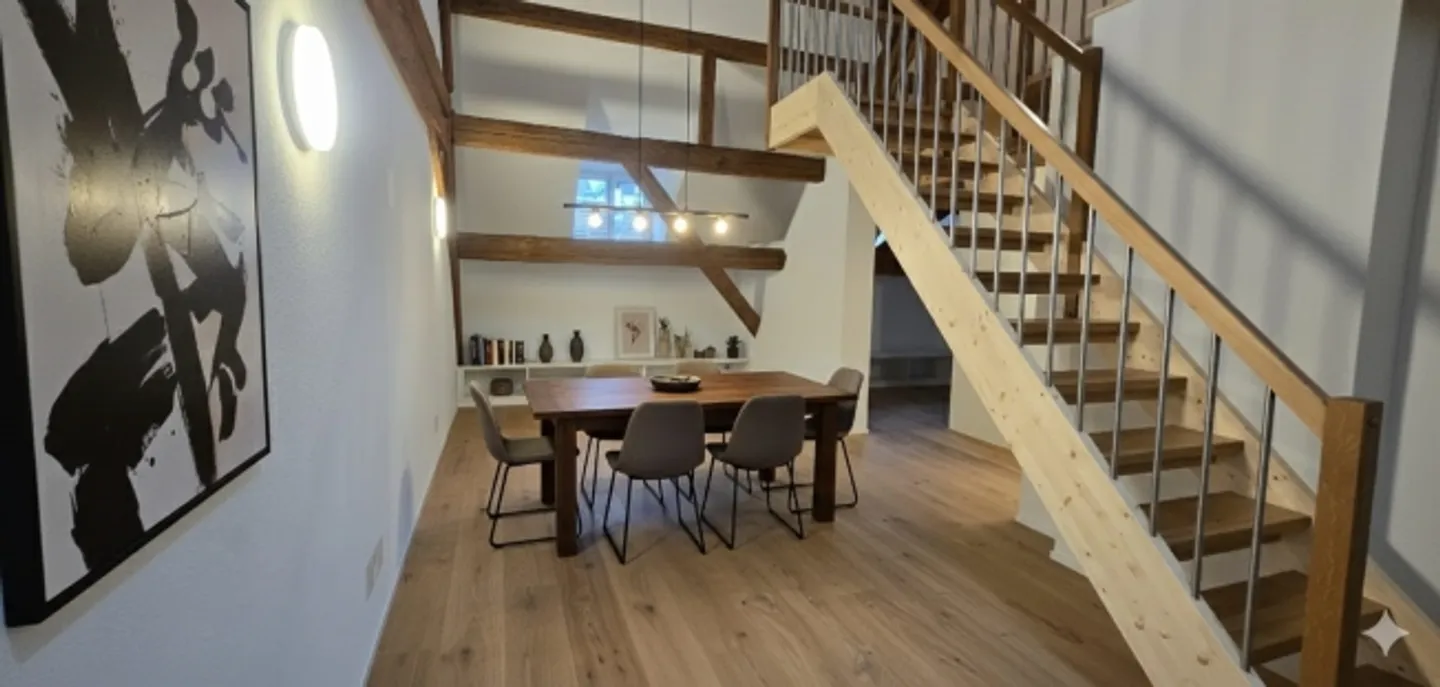 Modern 2.5-room duplex for rent in Stein AG - Photo 3 of 11