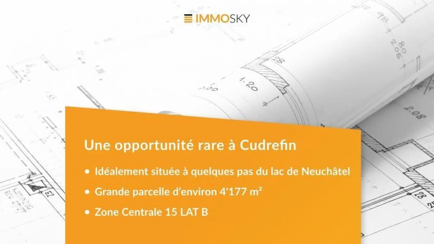 Unique à Cudrefin ! - Foto 1 von 2