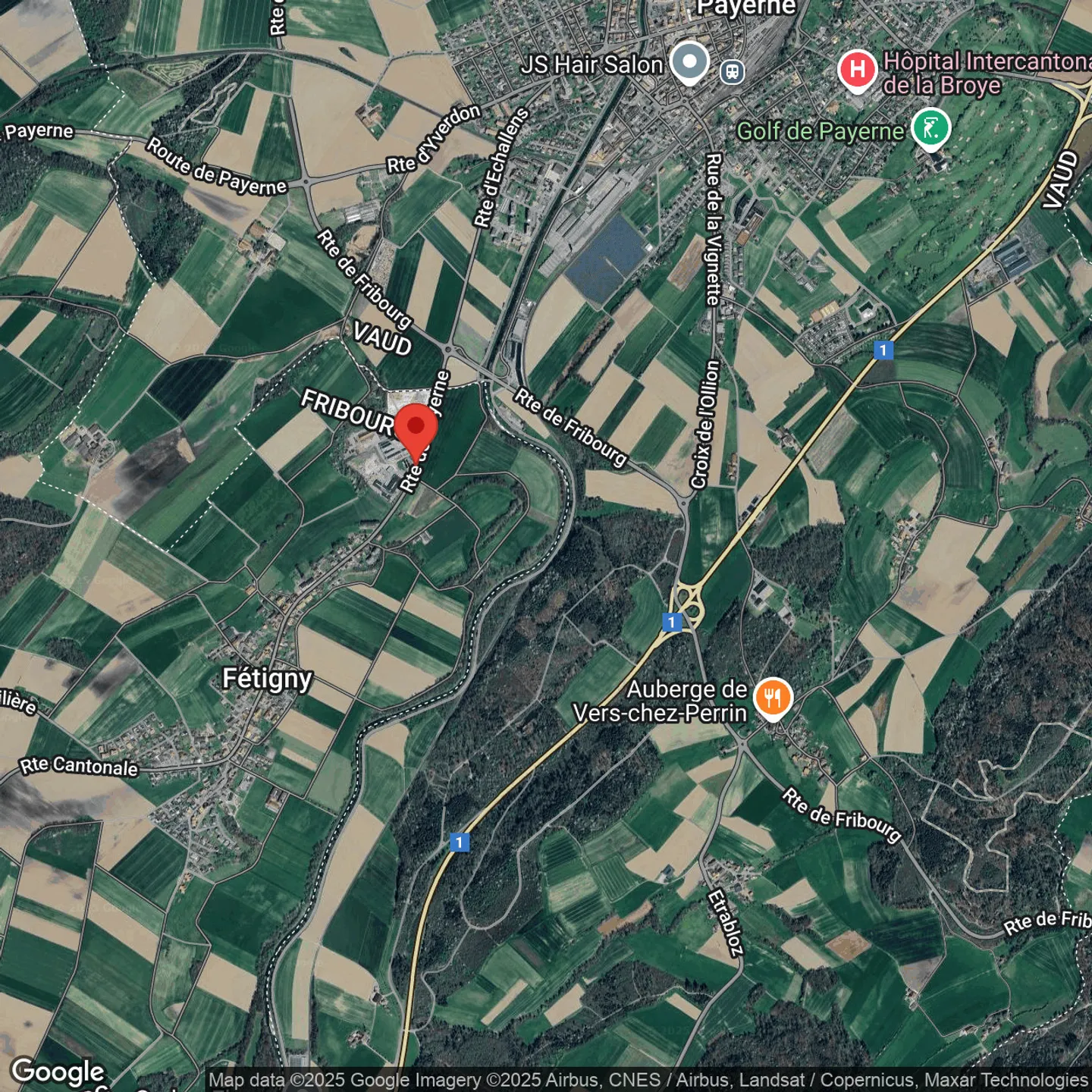 Fétigny, à vendre, terrain industriel équipé, avec permis en force ! - Photo 11 sur 11