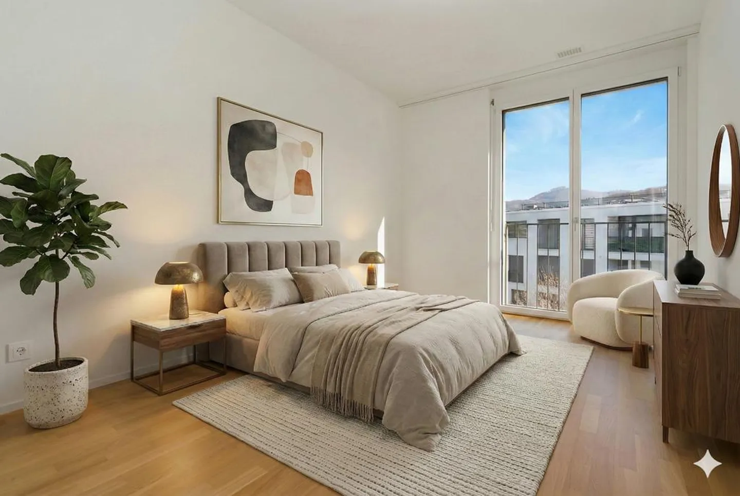 Vivere moderno in posizione privilegiata con giardino privato - Foto 9 di 11