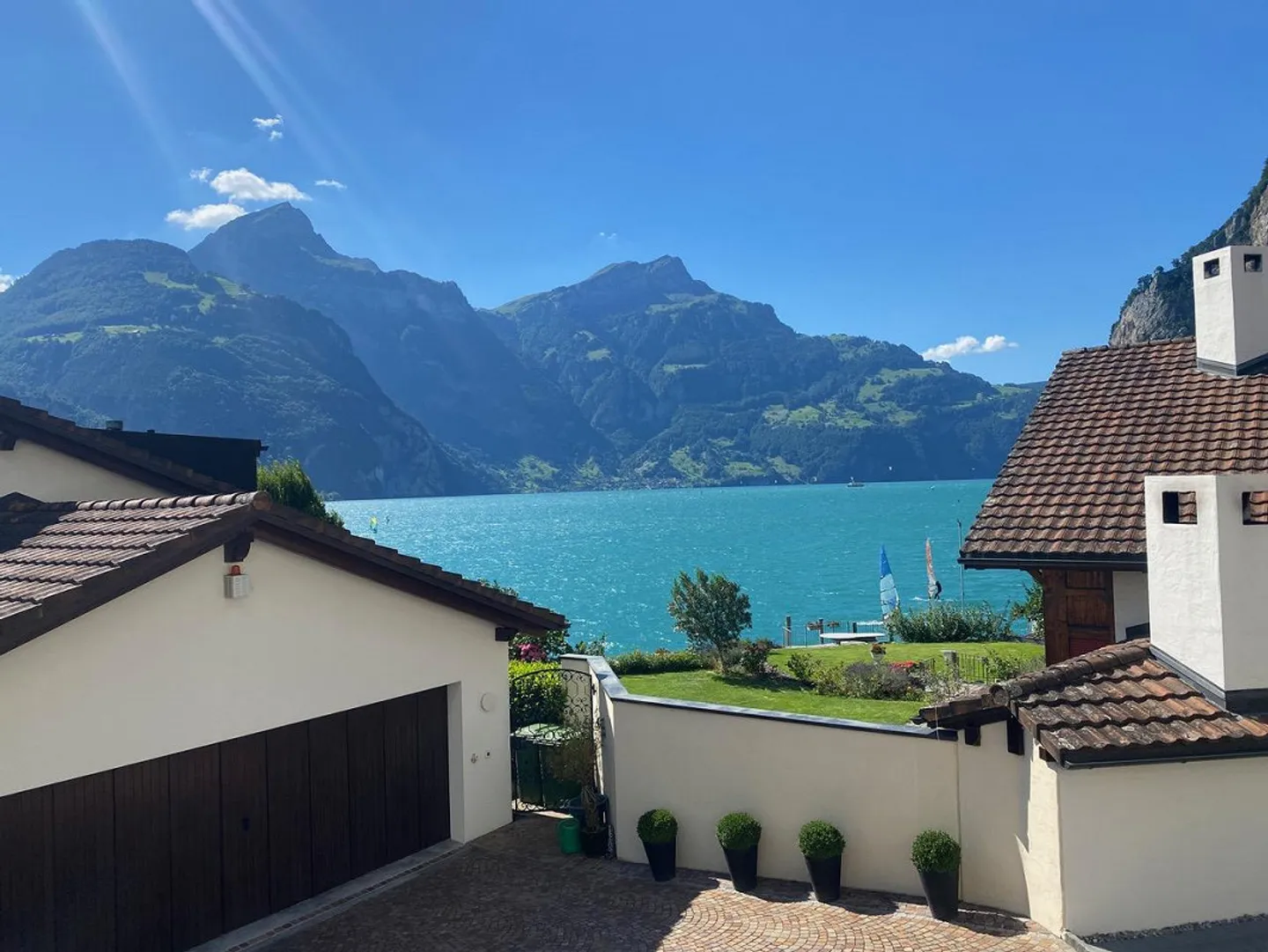 Bellissimo appartamento di 3,5 stanze, arredato, piano rialzato, accesso privato al lago - Foto 14 di 15
