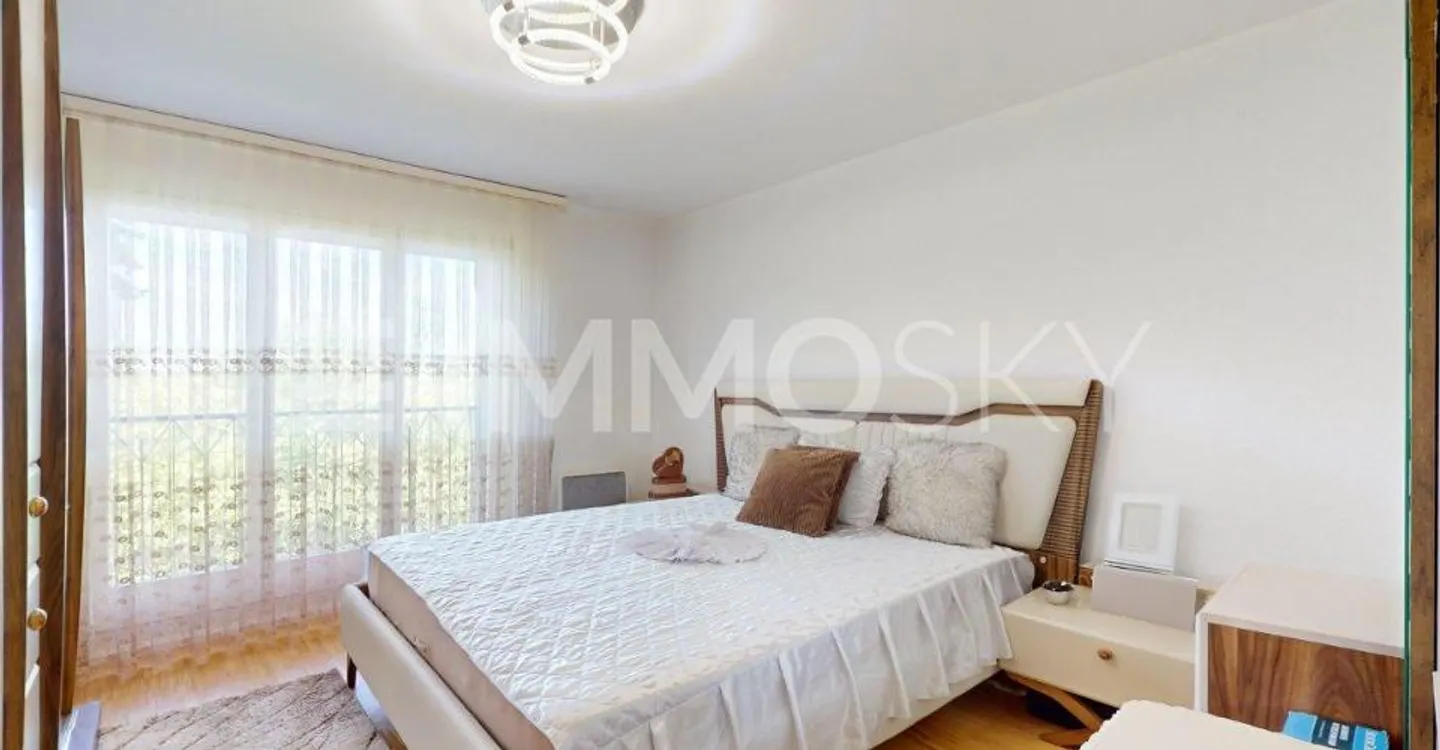 113 m² vollständig renoviert in der Nähe von Fribourg! - Foto 4 von 5
