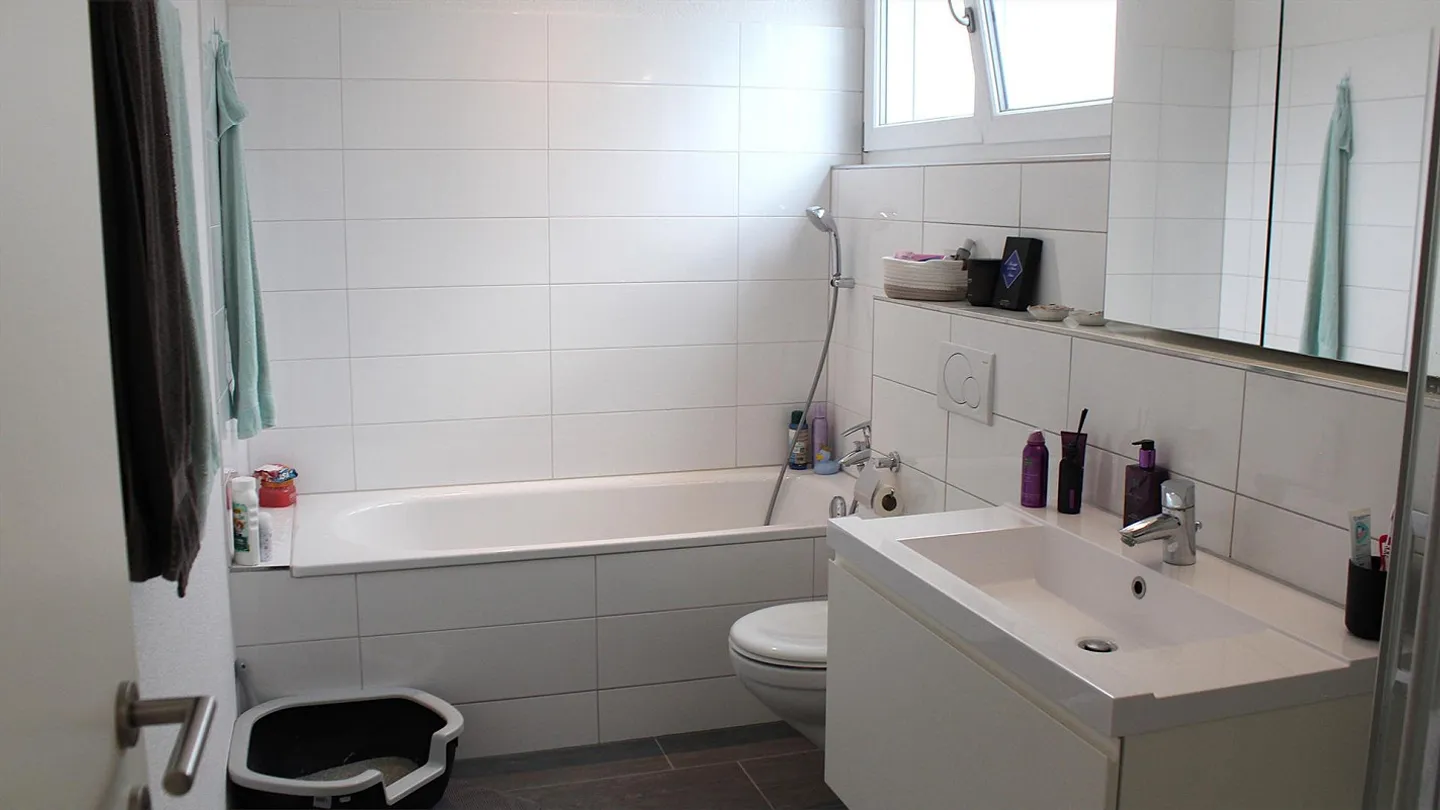 Chambre en Attique - Appartement de 3,5 pièces avec une énorme terrasse ! - Photo 7 sur 10