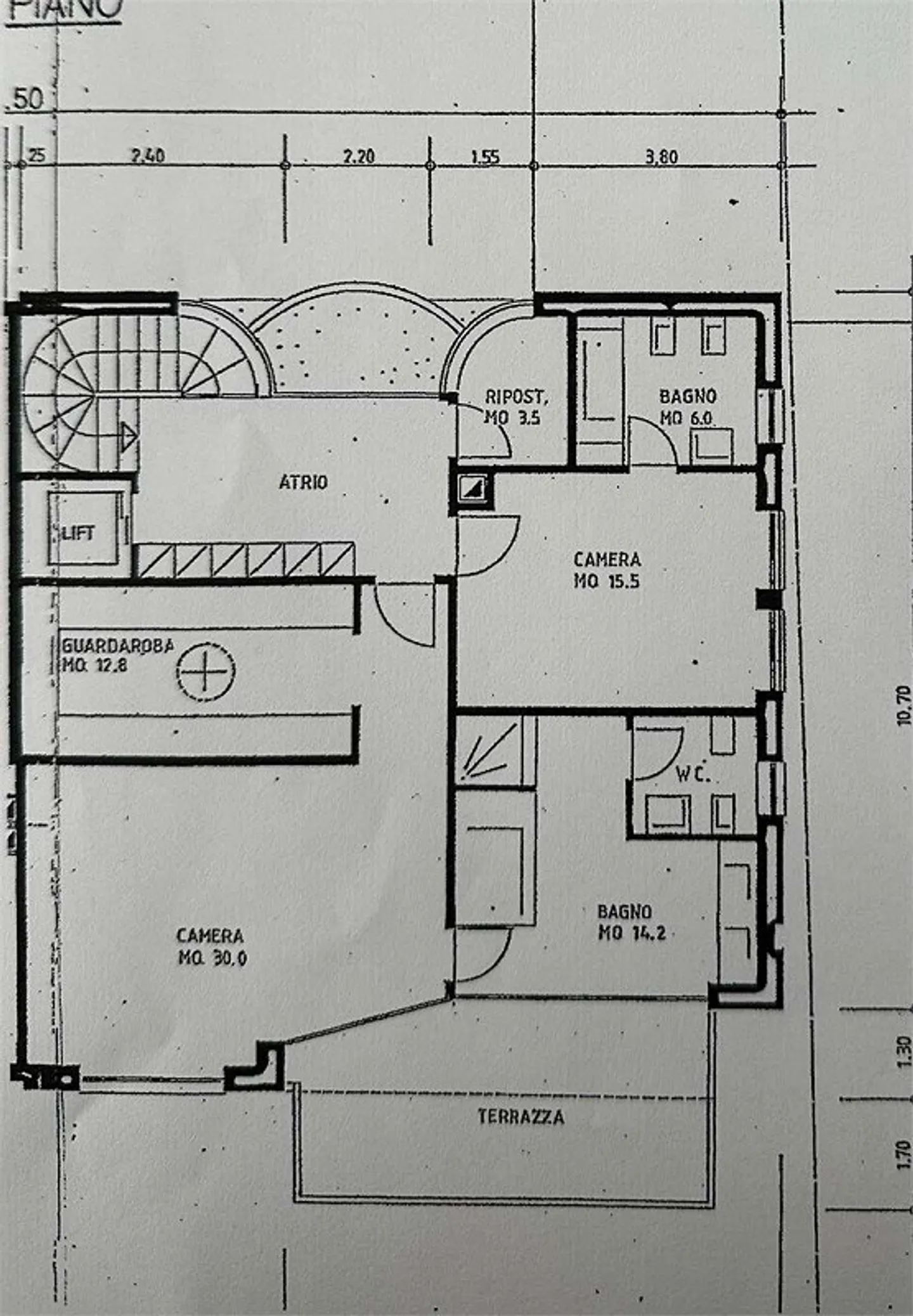 Ref. 2664 Geräumige Doppelhaushälfte in Lugano mit Panoramaterrassen - Foto 4 von 5
