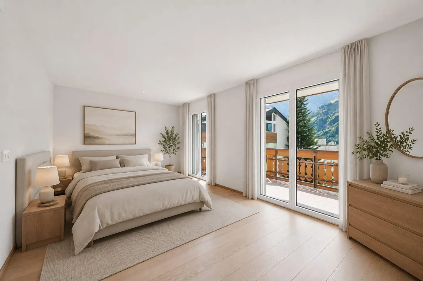 Il tuo rifugio nelle Alpi: residenza di 4,5 stanze a Leukerbad - Foto 5 di 13