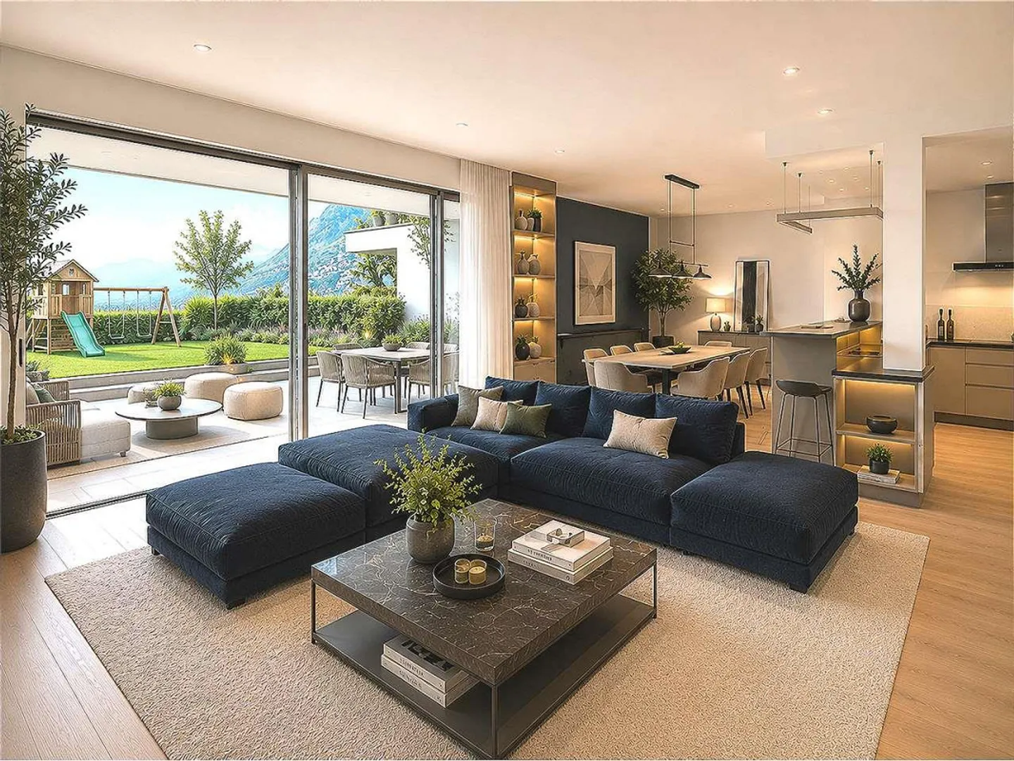 Appartement élégant avec grand espace terrasse et jardin privé - Photo 1 sur 5