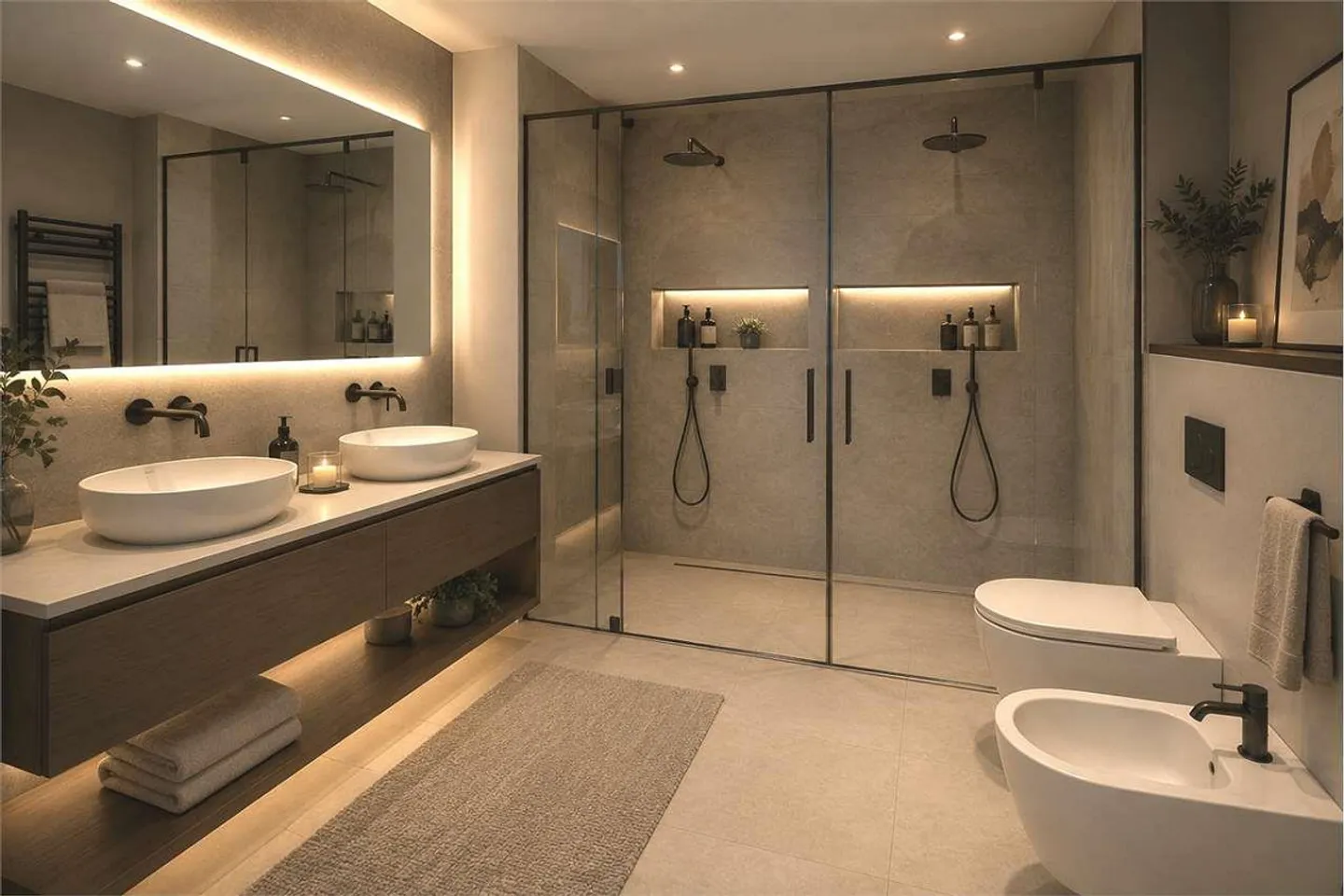 Appartement élégant avec grand espace terrasse et jardin privé - Photo 4 sur 5