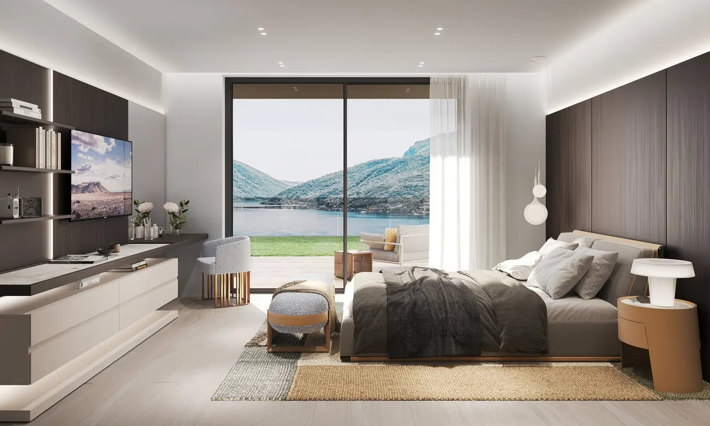 2.5 Room Apartment with Terrace and Lake View – Residenza Foresta, Lugano - Photo 2 of 16
