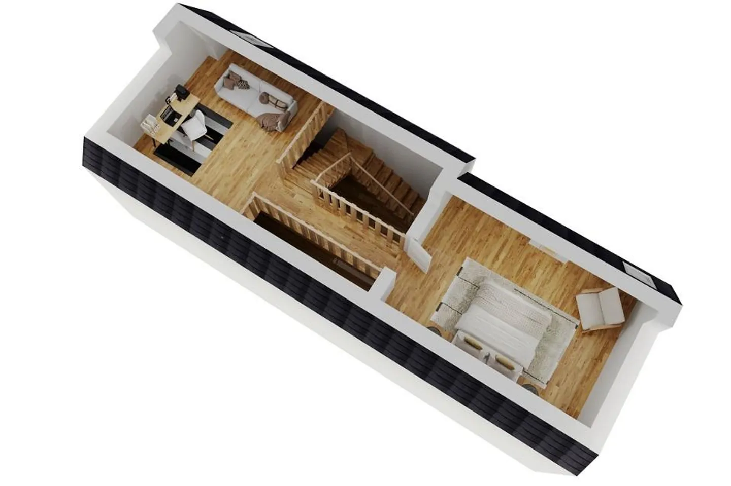 Large 4½-Room Penthouse - Photo 10 of 13