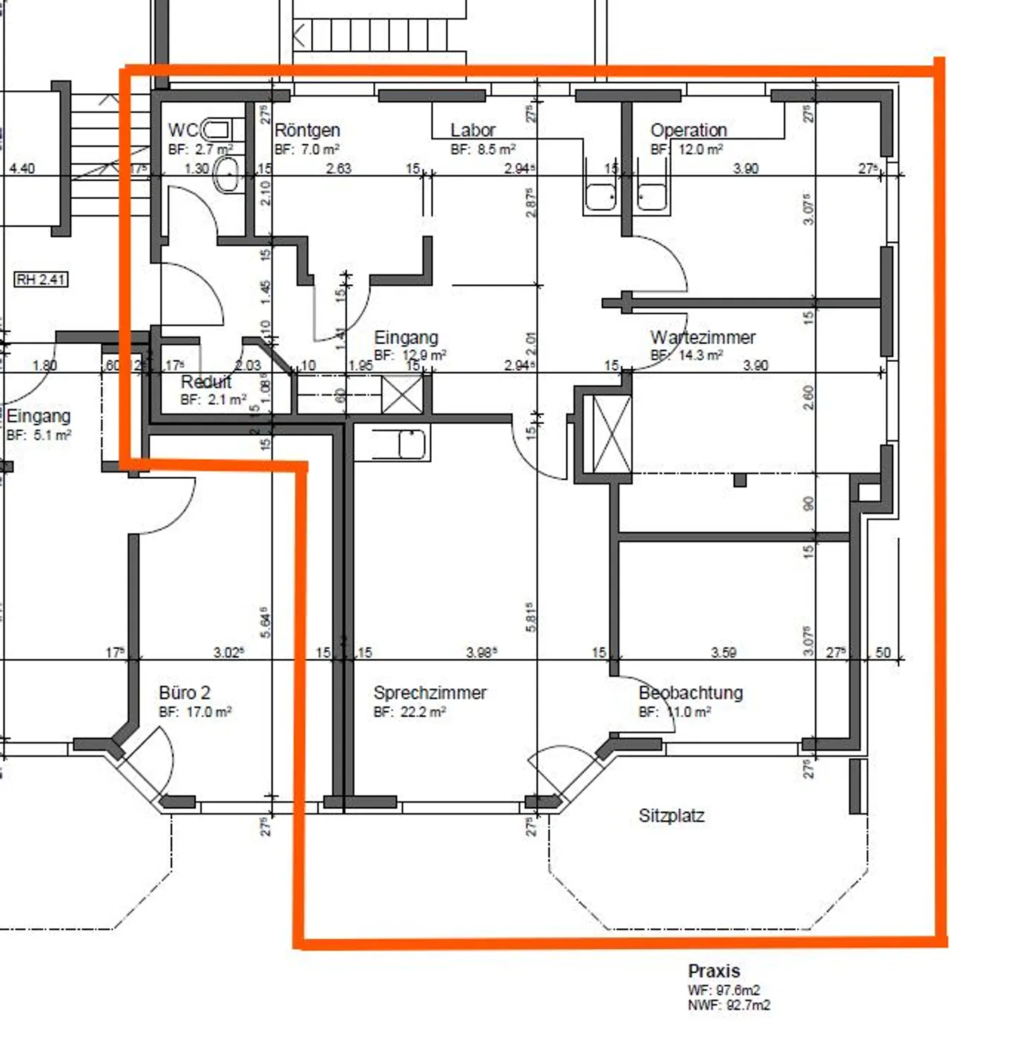 Zentraler Büroraum zu vermieten - Foto 7 von 7