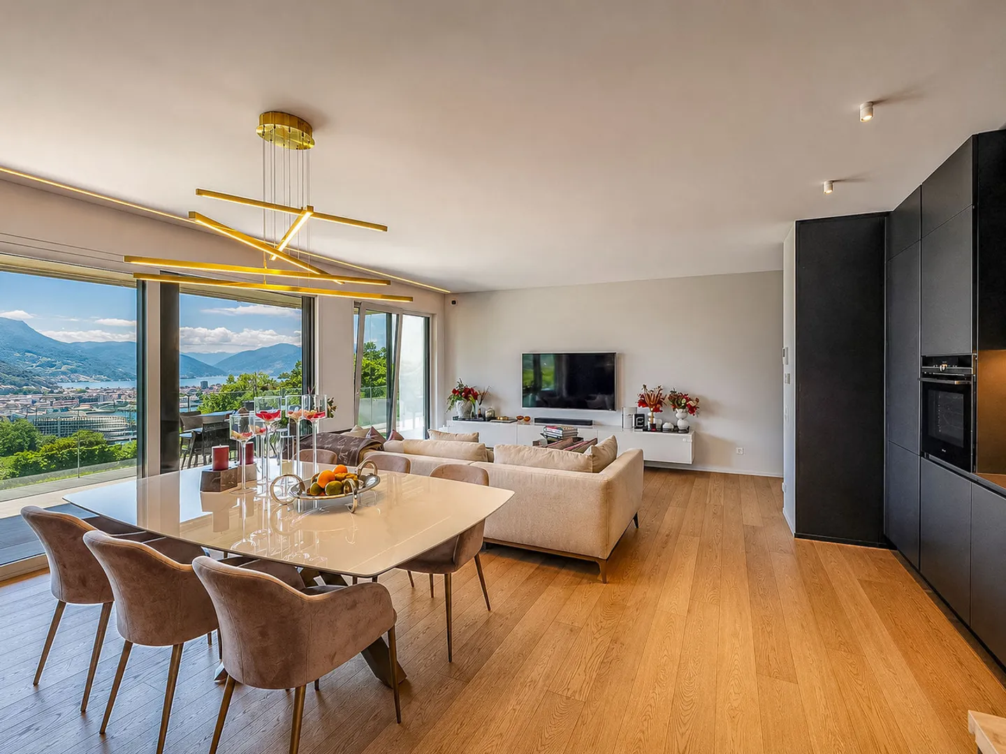 Appartement haut de gamme avec vue sur le lac à Canobbio - Photo 3 sur 11