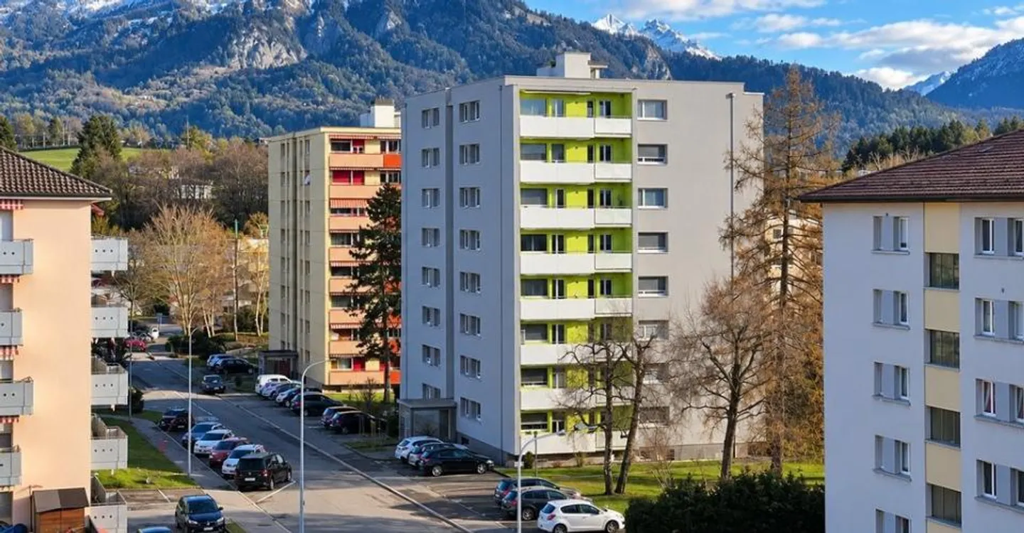 3,5-Zimmer-Wohnung für CHF 1'500.-- pro Monat inklusive Nebenkosten - Foto 1 von 6