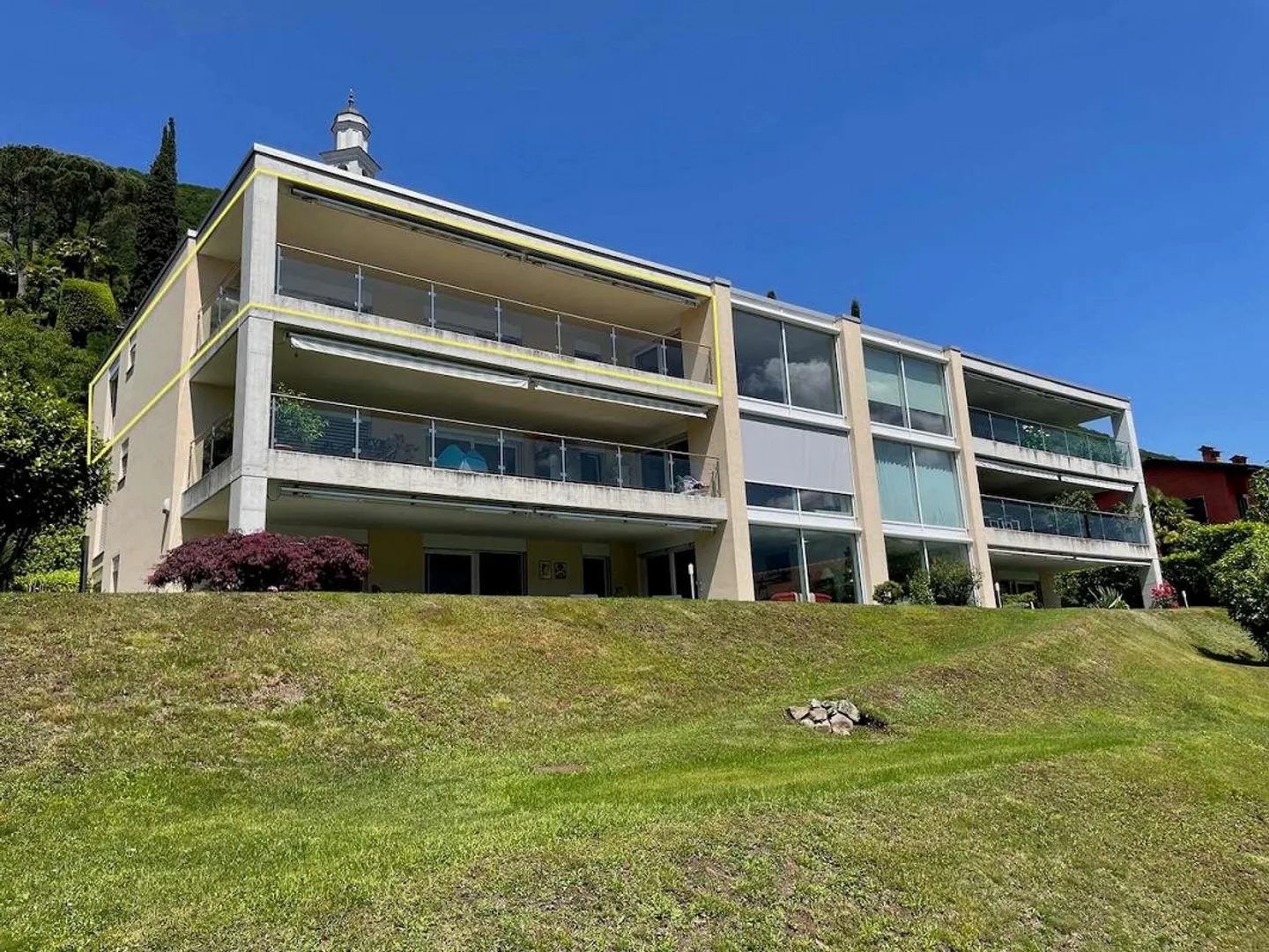 Panorama-Penthouse mit großer Terrasse und Seeblick - Foto 11 von 13