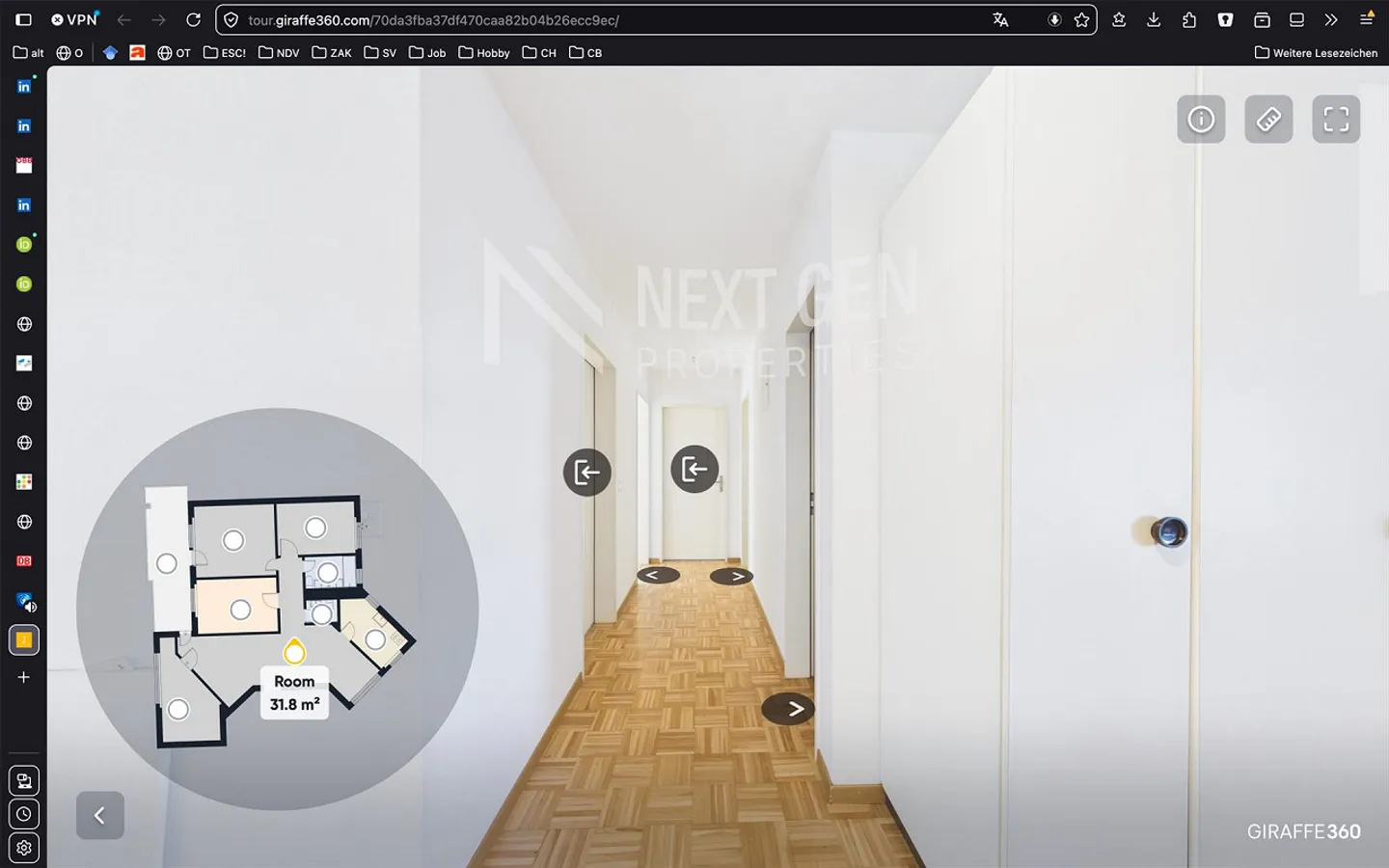 Bright 15.3 m² room with balcony in shared flat, 8046 Zürich - Photo 6 of 6