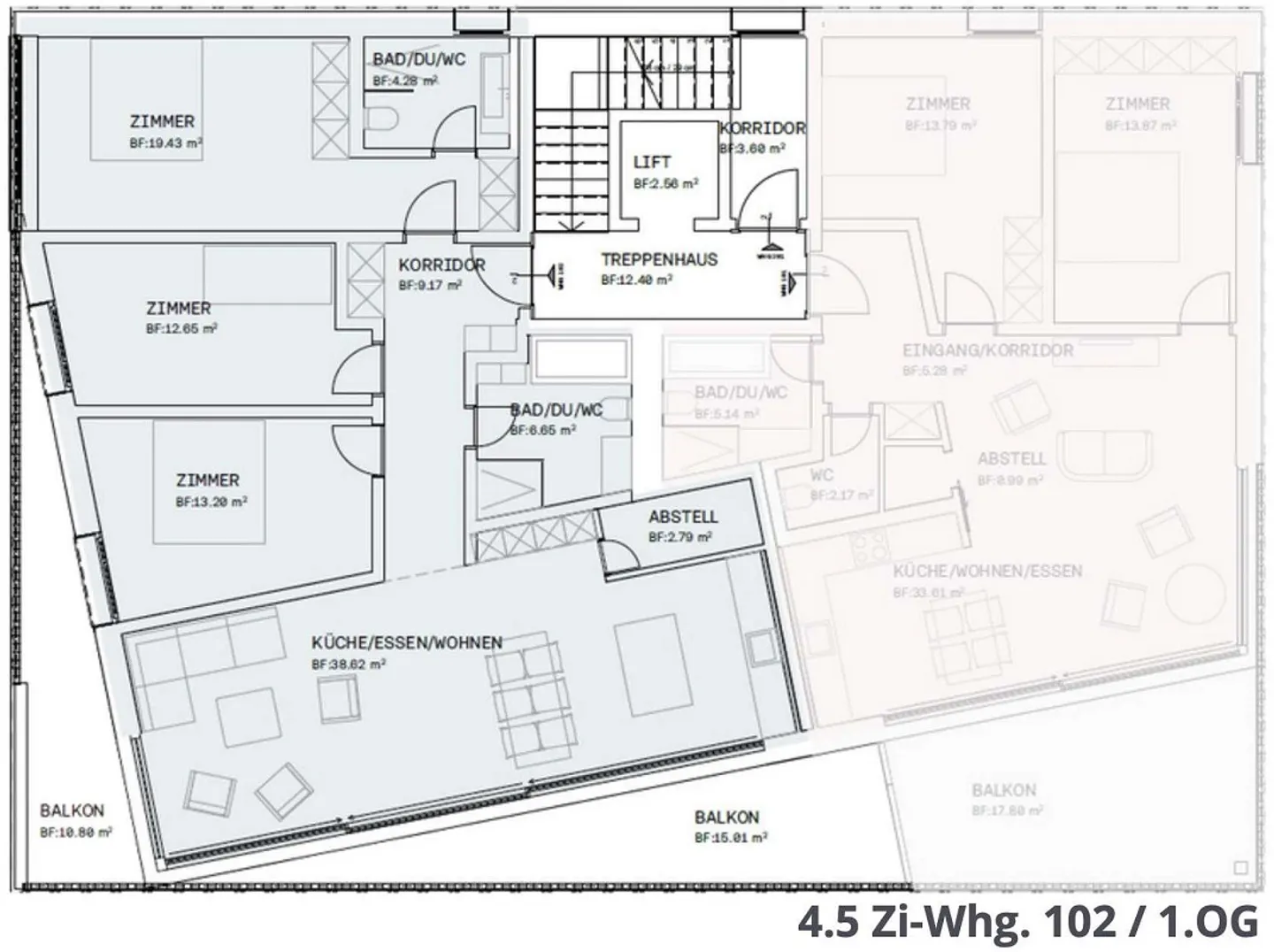 Luxuswohnung in Davos - Foto 7 von 7