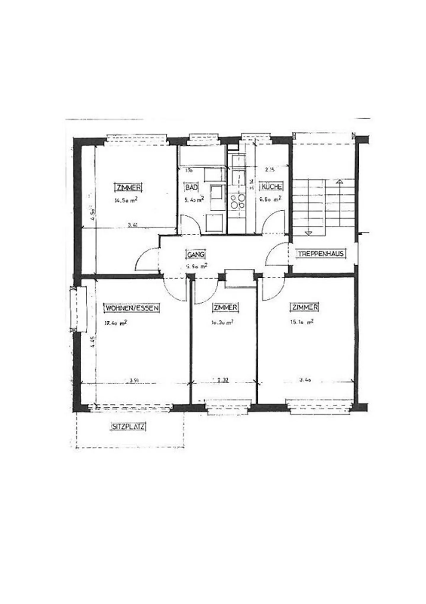 Quietly Located 4-Room Apartment with Garden Seating Area - Photo 9 of 9