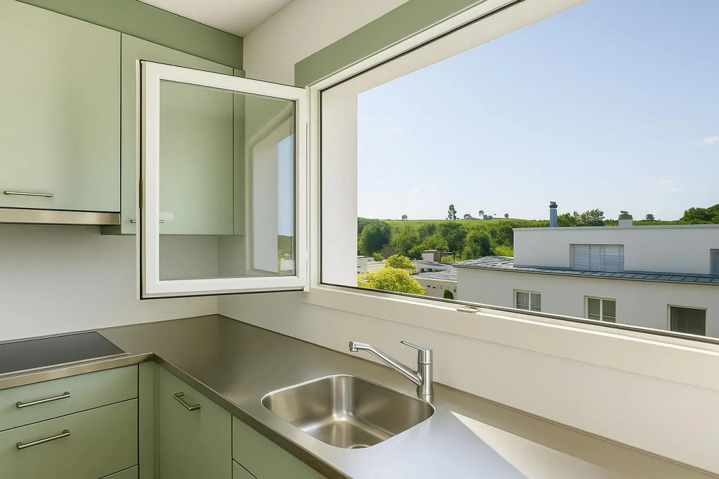 3.5-room penthouse apartment with large terrace - Photo 9 of 10