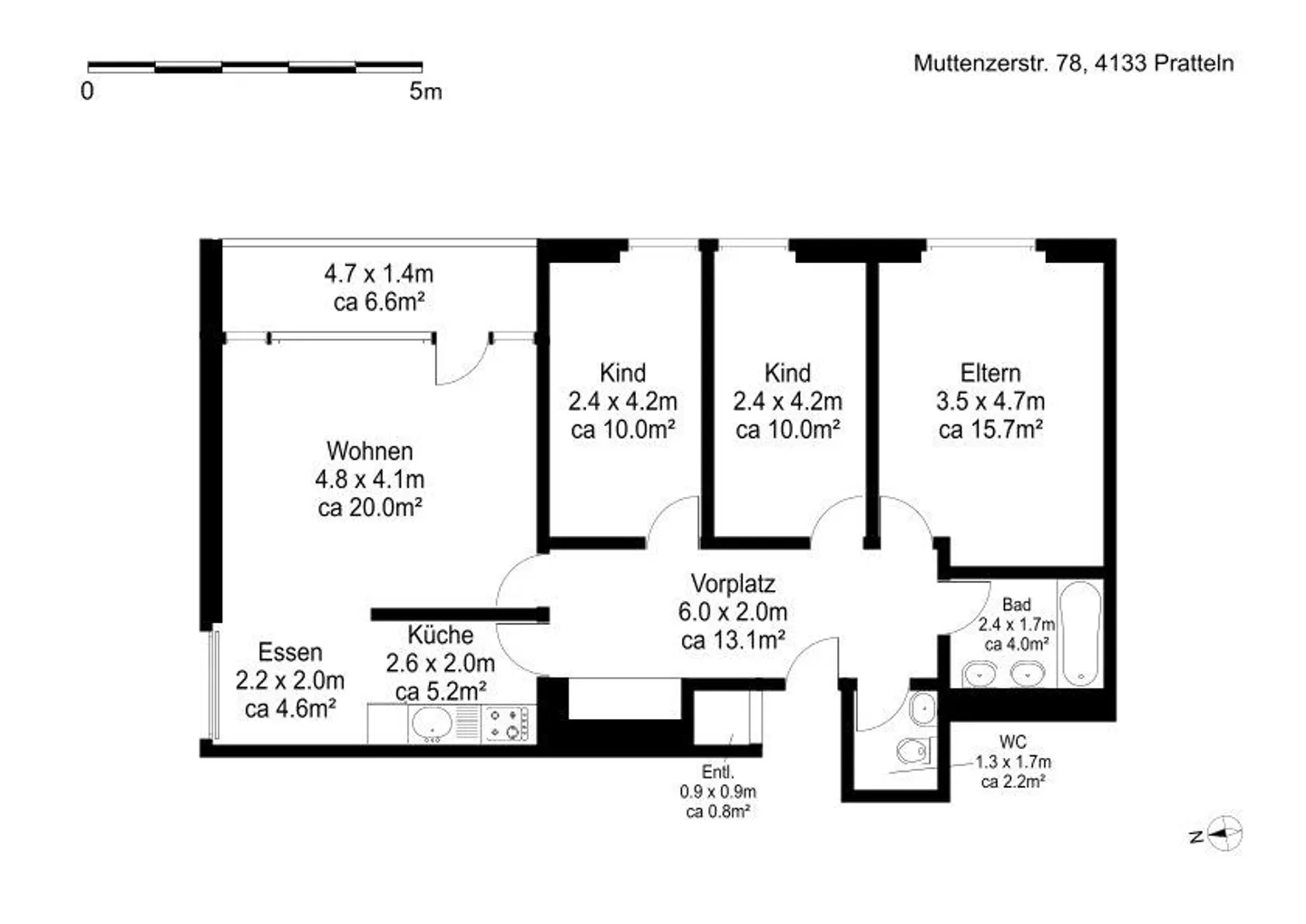 Appartamento 4.5 camere affascinante - Foto 11 di 11