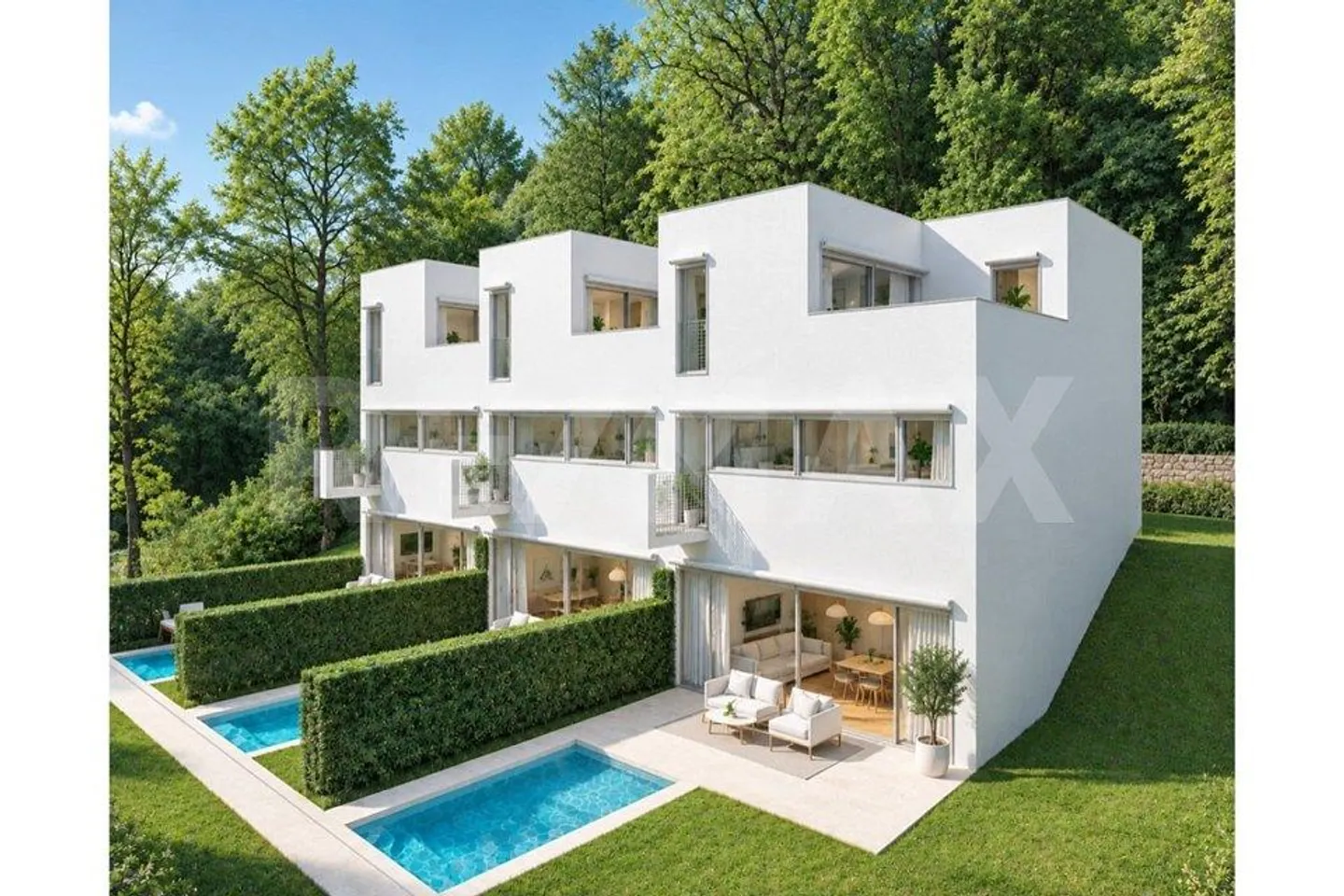 Maison mitoyenne moderne avec jardin à Villa Luganese - Photo 5 sur 5