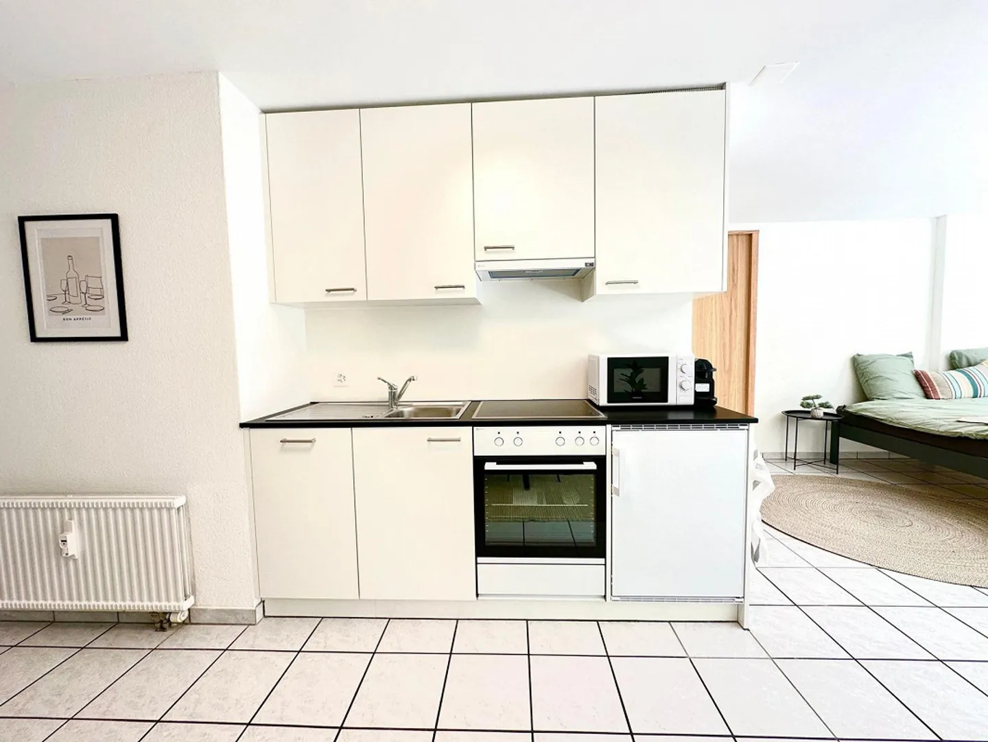 Stilvolle möblierte Wohnung in Berneck - Foto 3 von 6