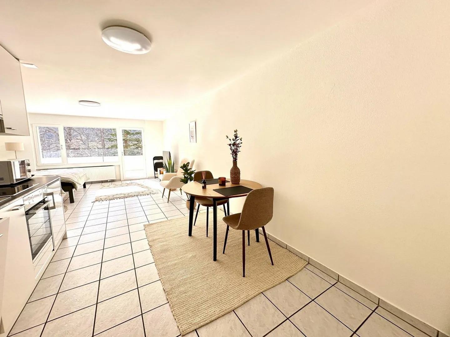 Stilvolle möblierte Wohnung in Berneck - Foto 4 von 6