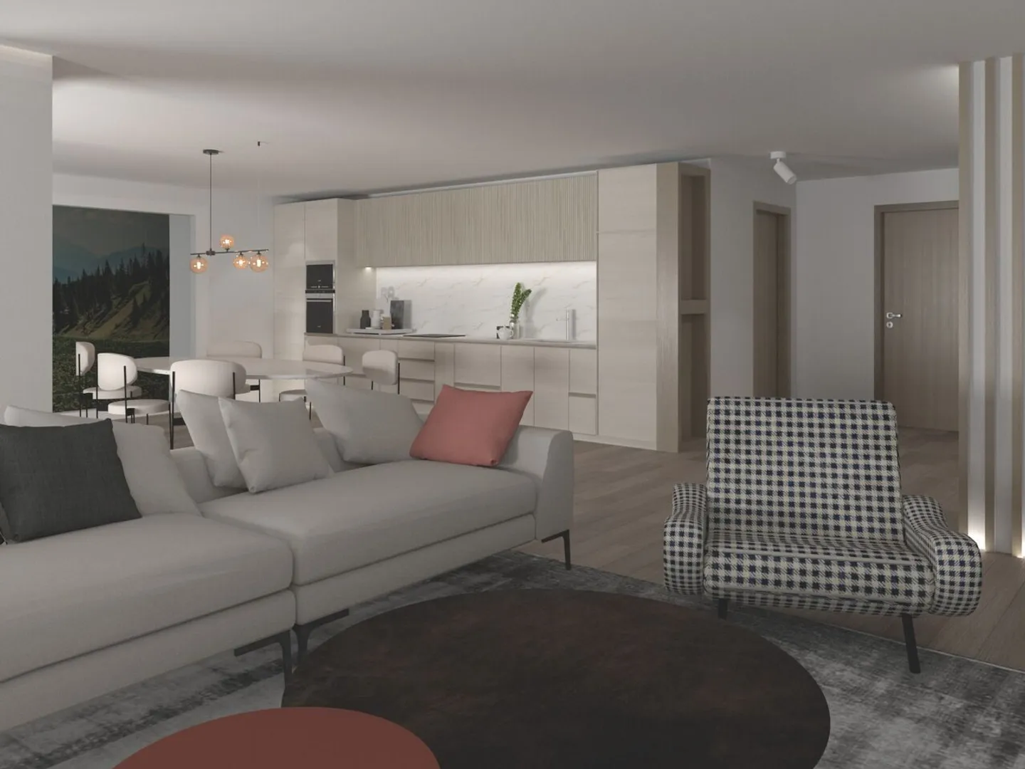 Modern Apartment with Terrace - Photo 1 of 6