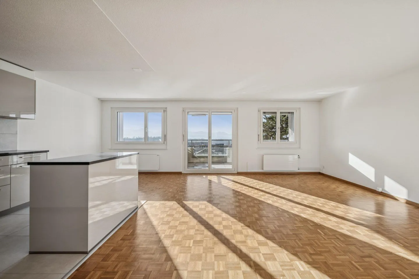 3.5 stanze in un quartiere tranquillo e verdeggiante - Foto 4 di 11