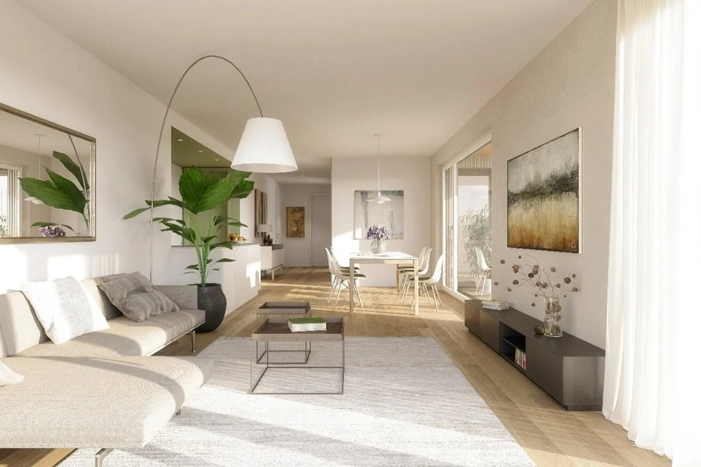 PREMIÈRE LOCATION ! Nouveaux appartements à louer dans la maison en terrasses à Sissach ! - Photo 3 sur 4