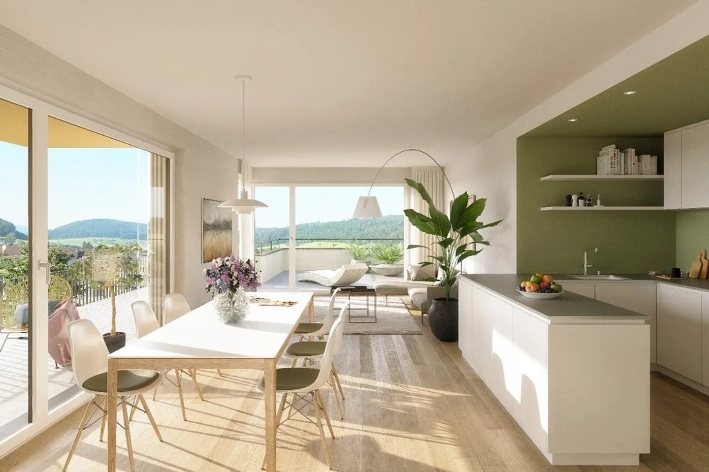 PREMIÈRE LOCATION ! Nouveaux appartements à louer dans la maison en terrasses à Sissach ! - Photo 4 sur 4