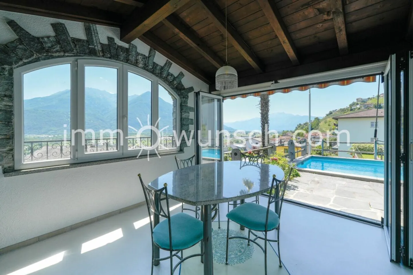 Charmante maison tessinoise avec piscine - Photo 1 sur 16