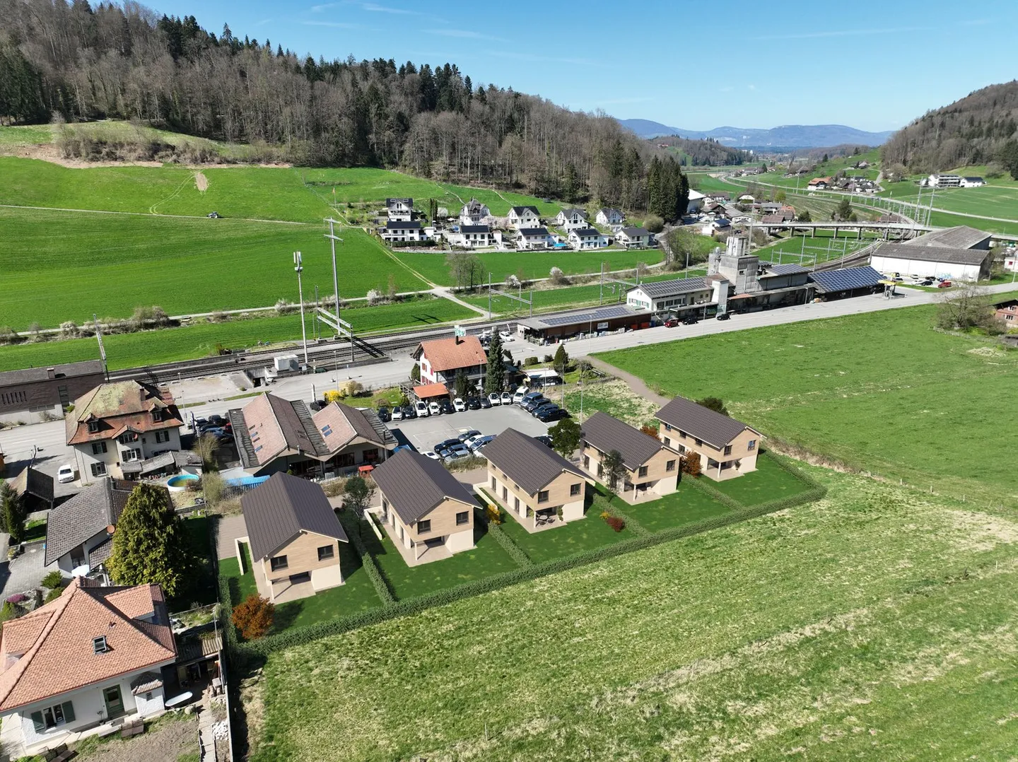 5 case unifamiliari Residenza Zälgli a 3475 Riedtwil - Foto 1 di 4