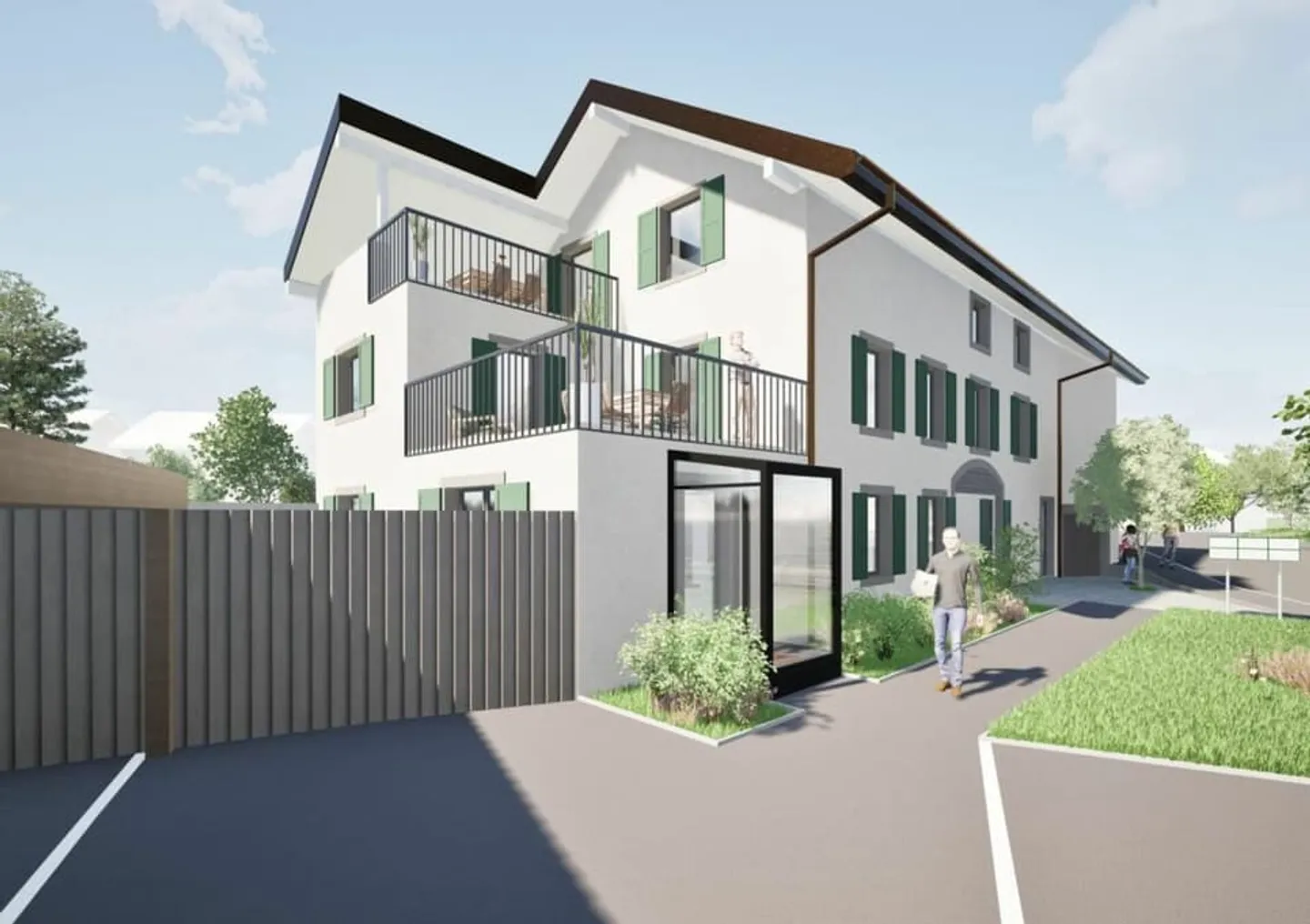 4.5-room apartment in Pompaples - Photo 1 of 8