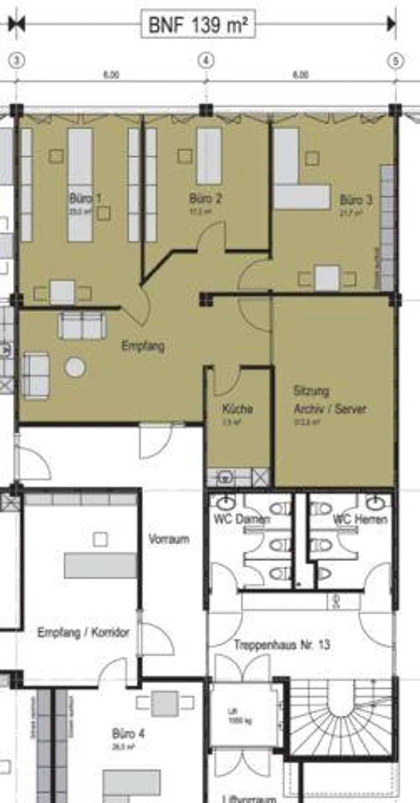 Ideale Bürofläche in Zug - Foto 6 von 6