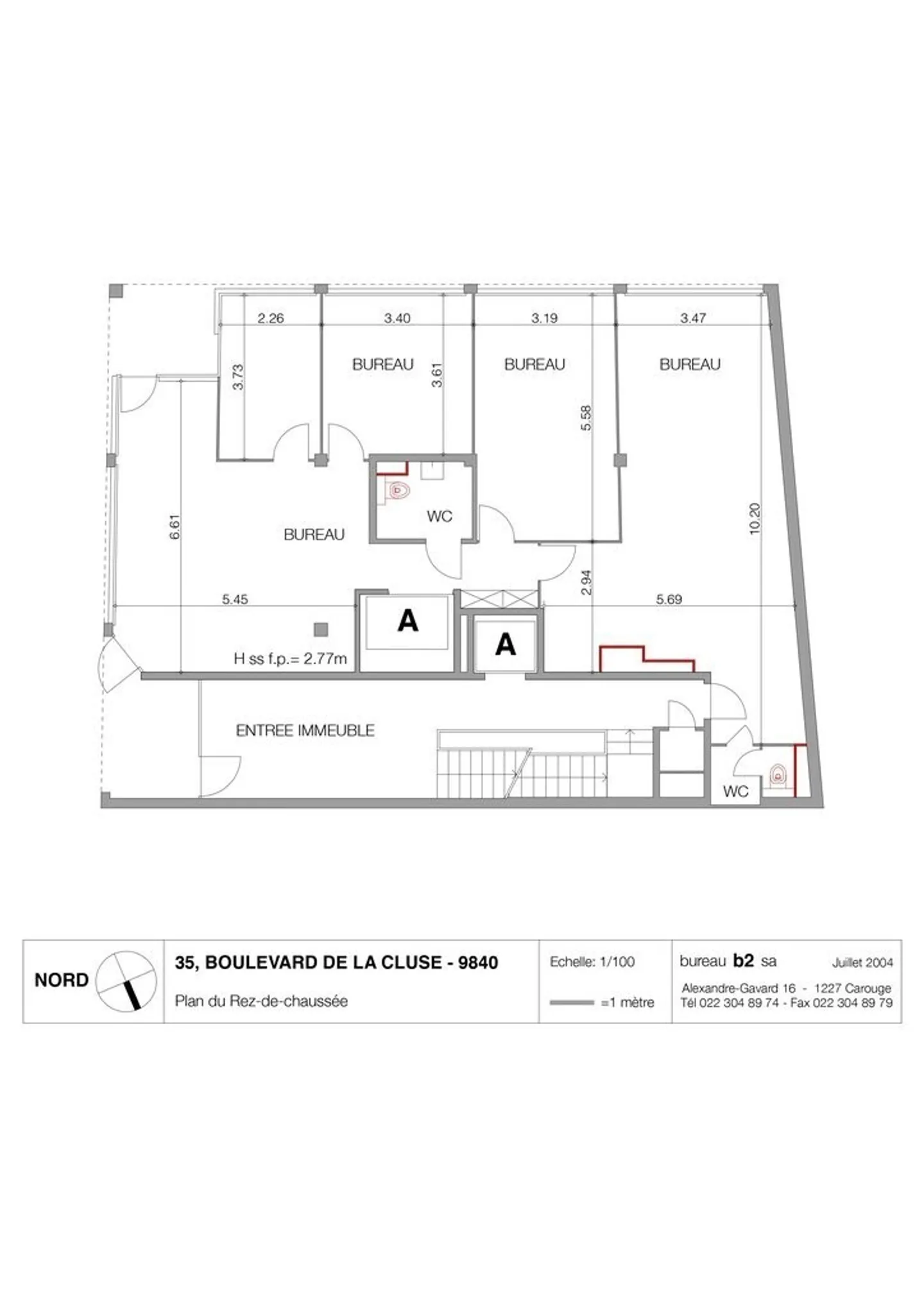 Arcade di circa 120m2 + seminterrato di fronte agli HUG - Foto 3 di 3