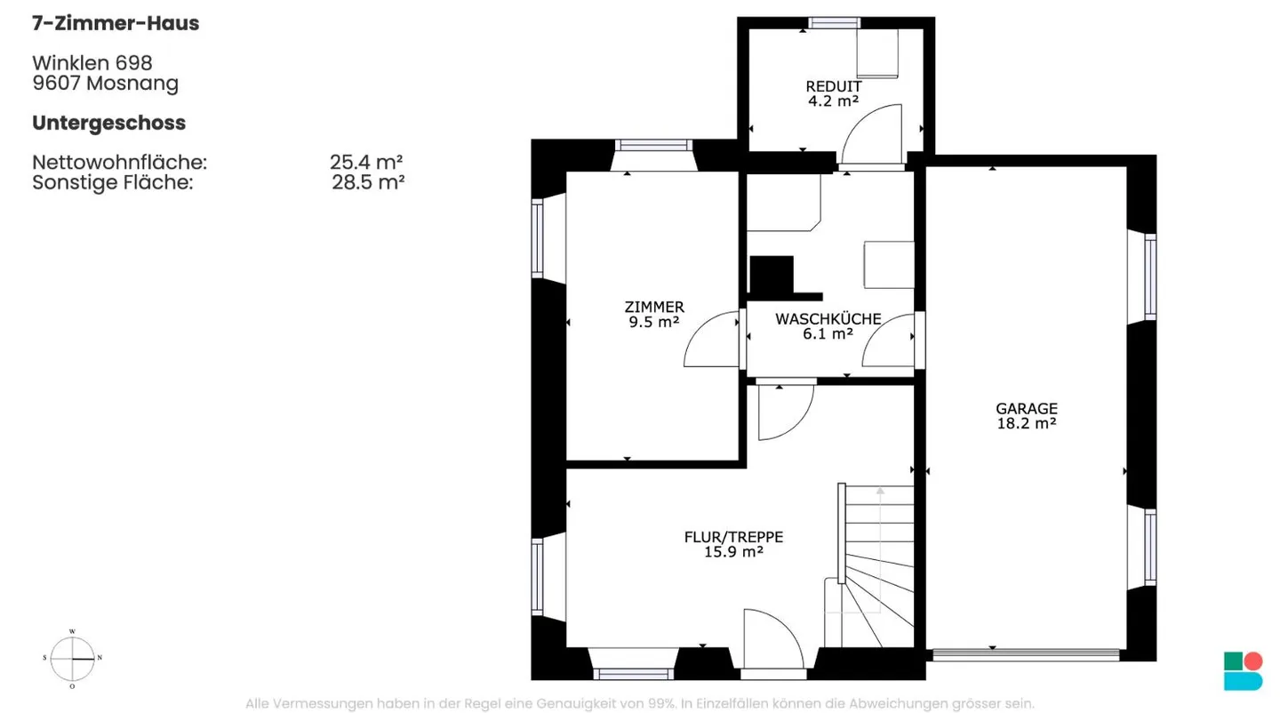 Charming 6.5-Room House for Families and Nature Lovers in Mosnang - Photo 11 of 11