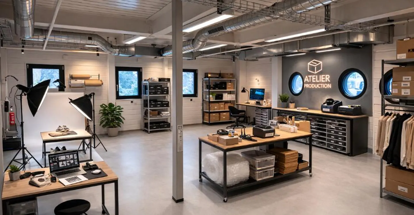 Modulare Büros im Herzen des zukünftigen ECOTOPE-Viertels - Foto 3 von 4